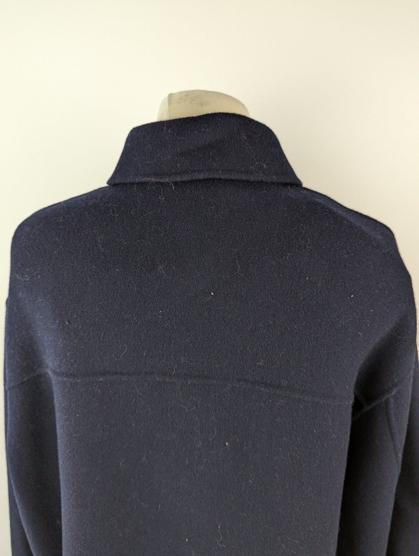 MAX MARA WEEKEND Womens Fariseo Peacoat Jacket - Navy Blue