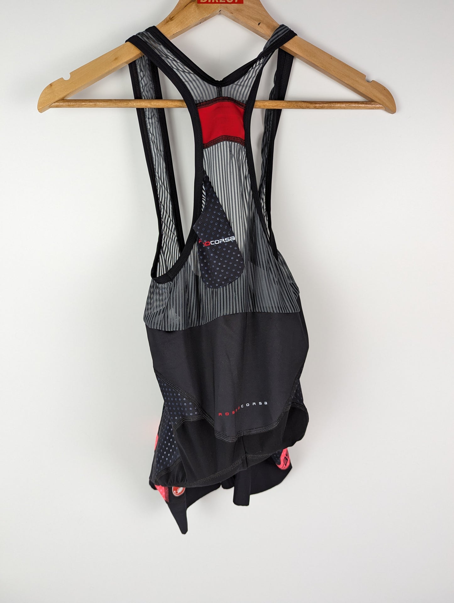 Castelli Free Aero 4 Team Version woman bib short - Black / pink