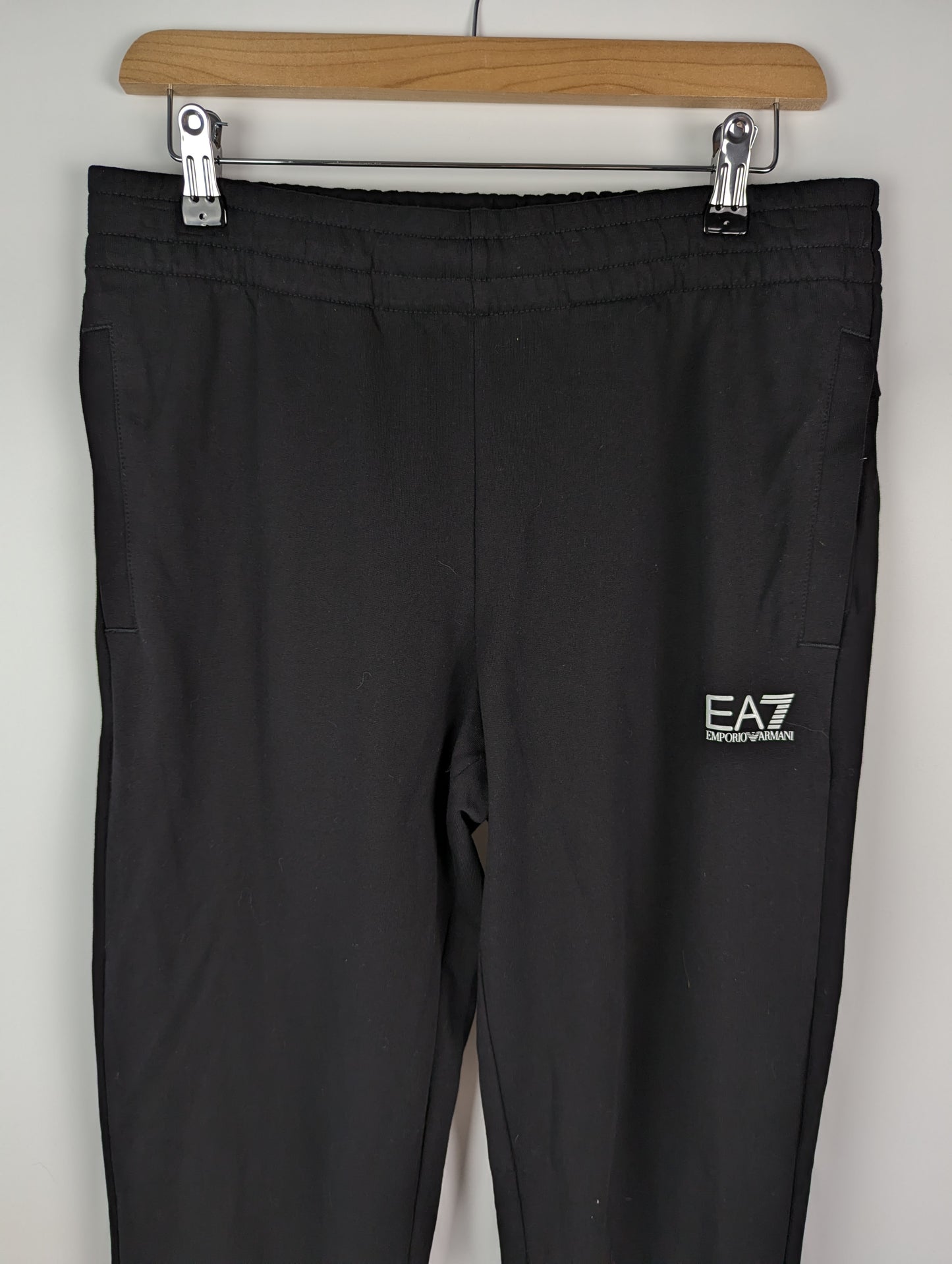 EA7 Emporio Armani Logo Tracksuit Mens- Black