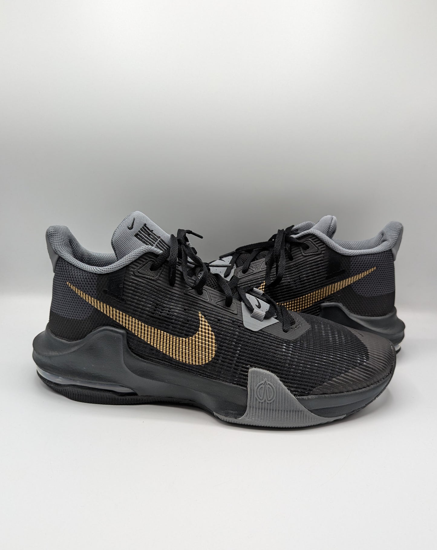 Nike Air Max Impact 3 Trainers - Black Metallic / Gold