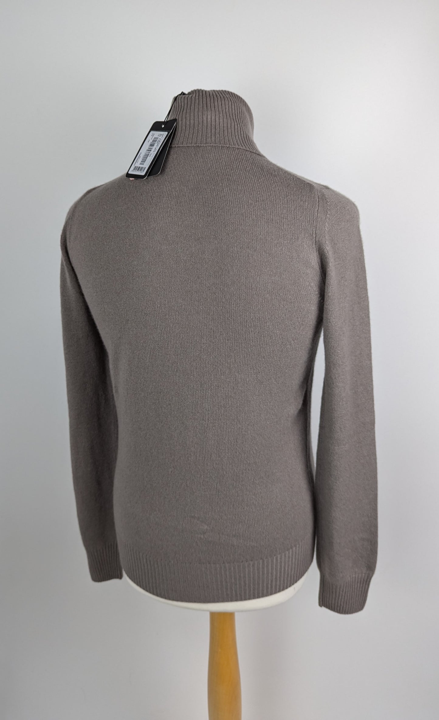 EMPORIO ARMANI Mens 100% Cashmere Jumper - Brown Talpa