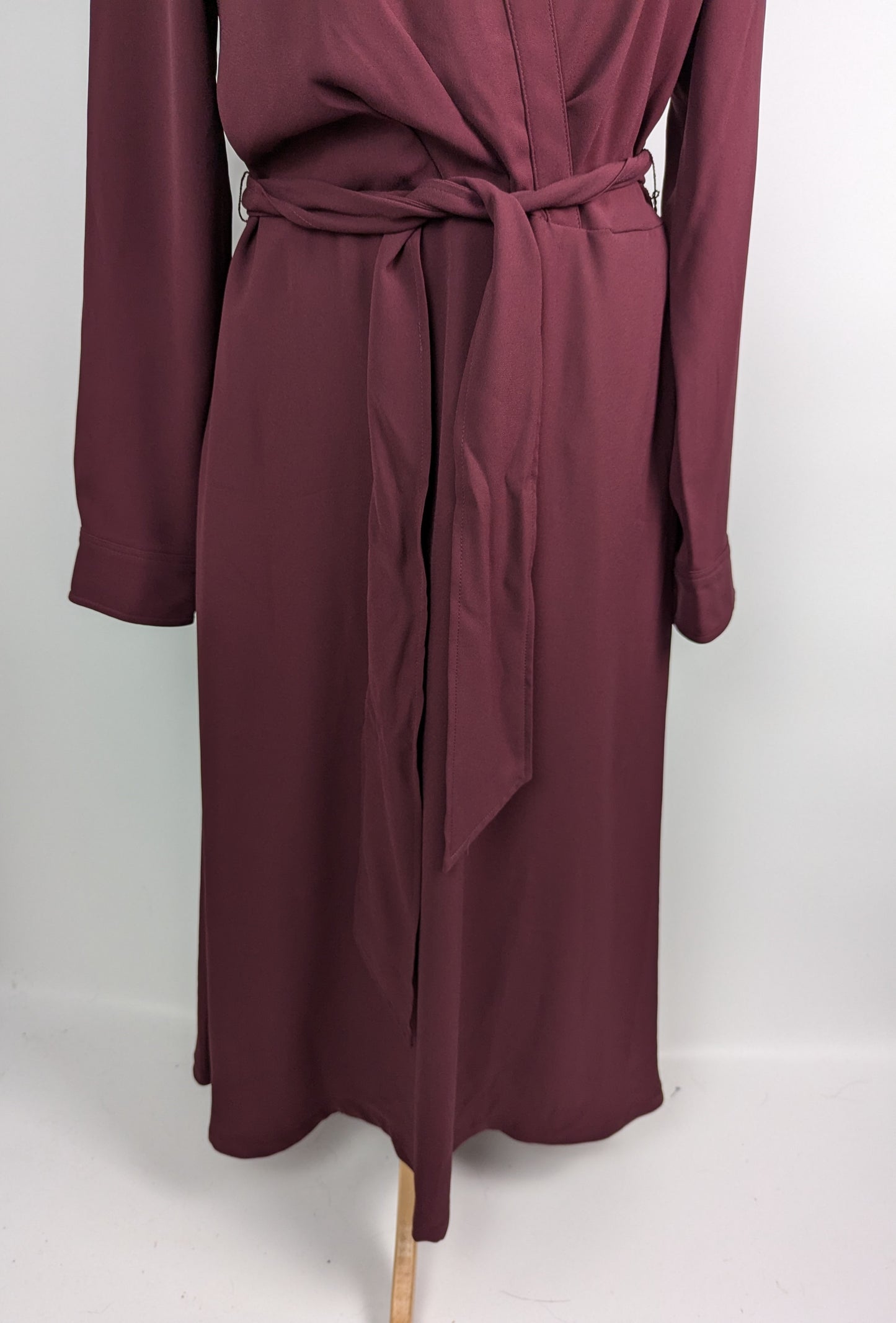 LAUREN BY RALPH LAUREN Rowella Dress - Burgundy red