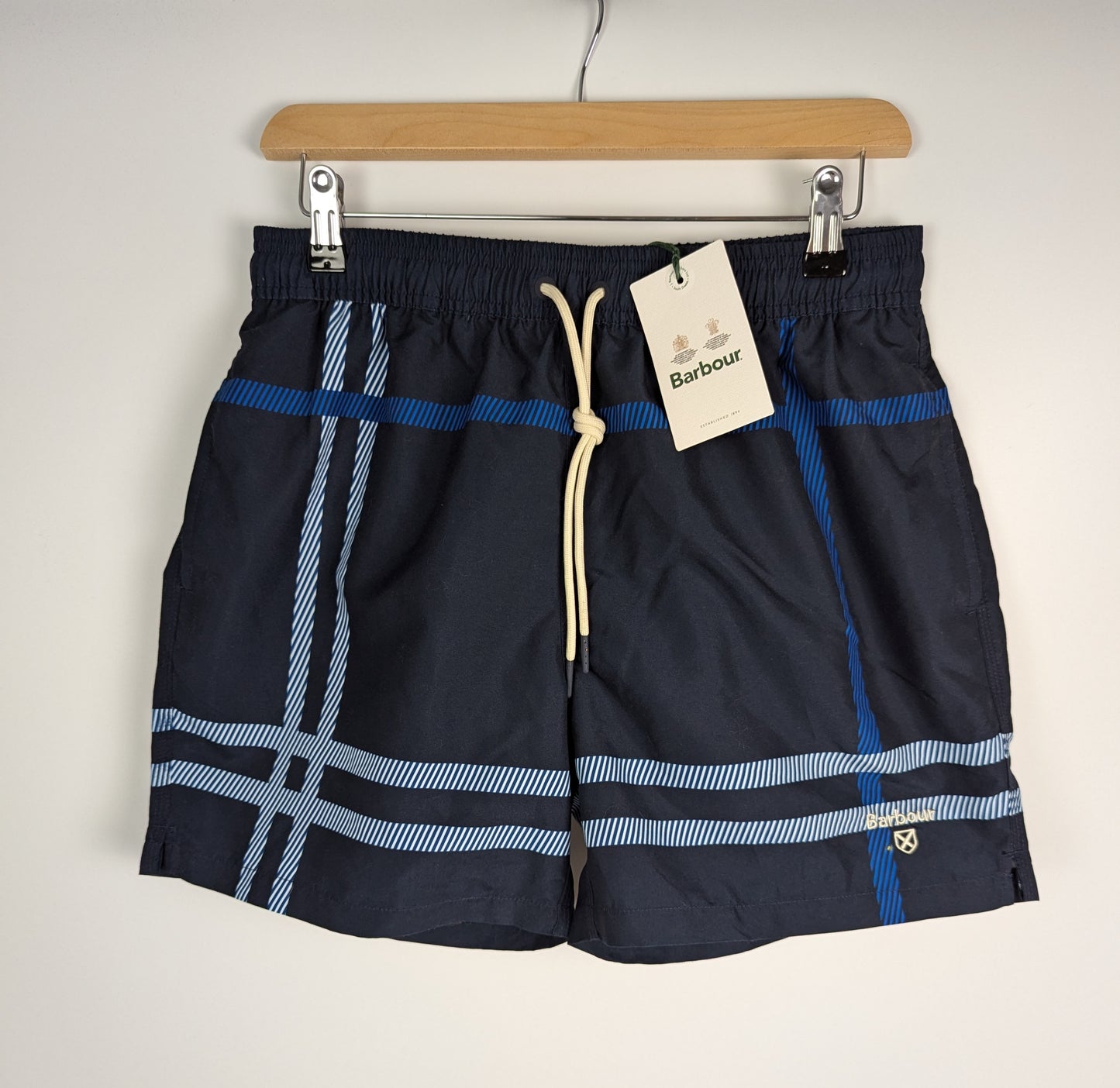 BARBOUR Twain Swim Shorts - Blue