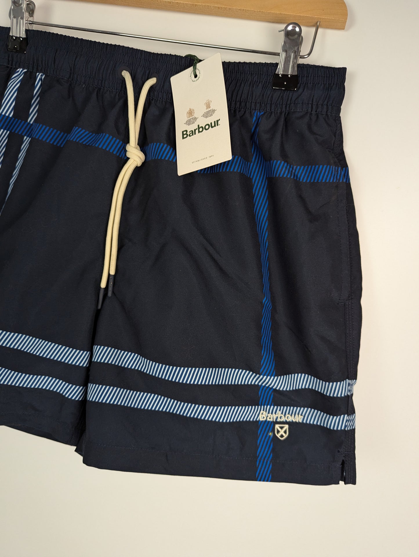 BARBOUR Twain Swim Shorts - Blue