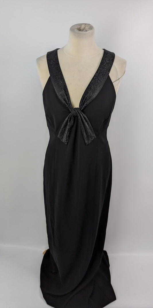 EMPORIO ARMANI Formal Maxi Dress - Black