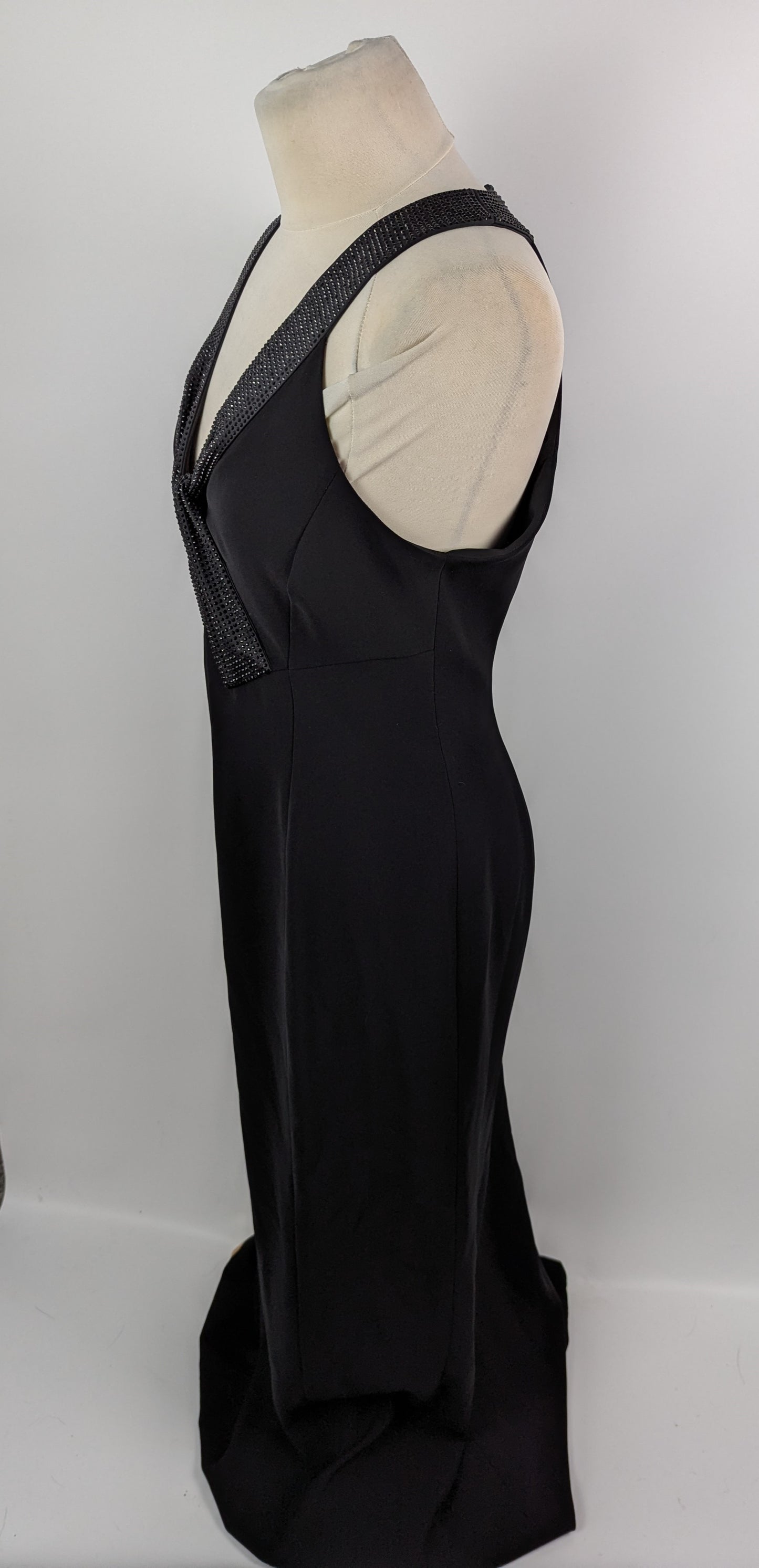 EMPORIO ARMANI Formal Maxi Dress - Black