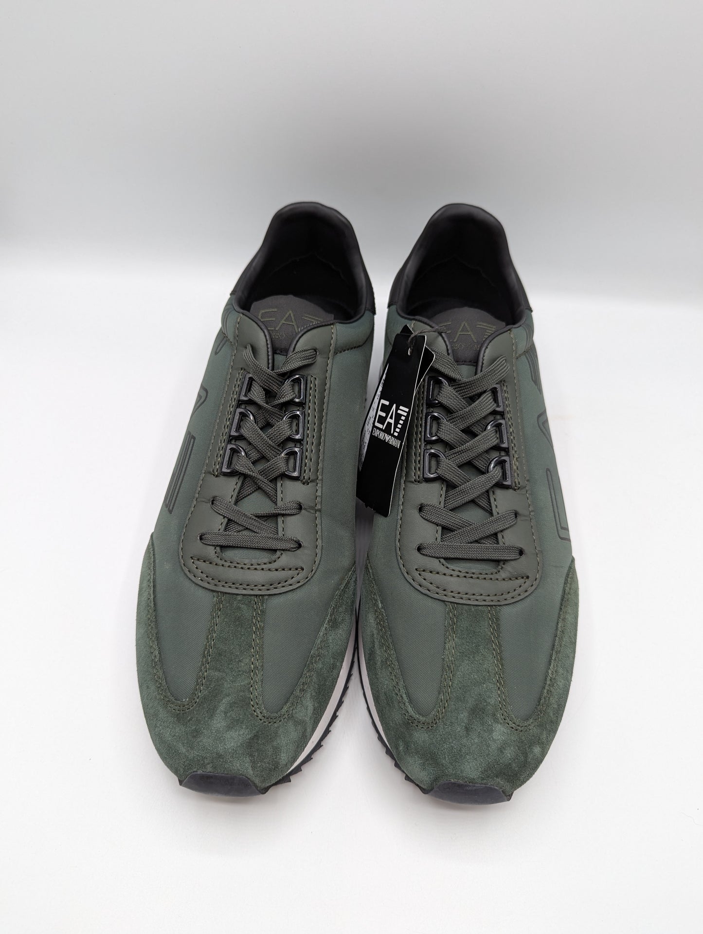 EA7 Emporio Armani vintage runner trainers - Green