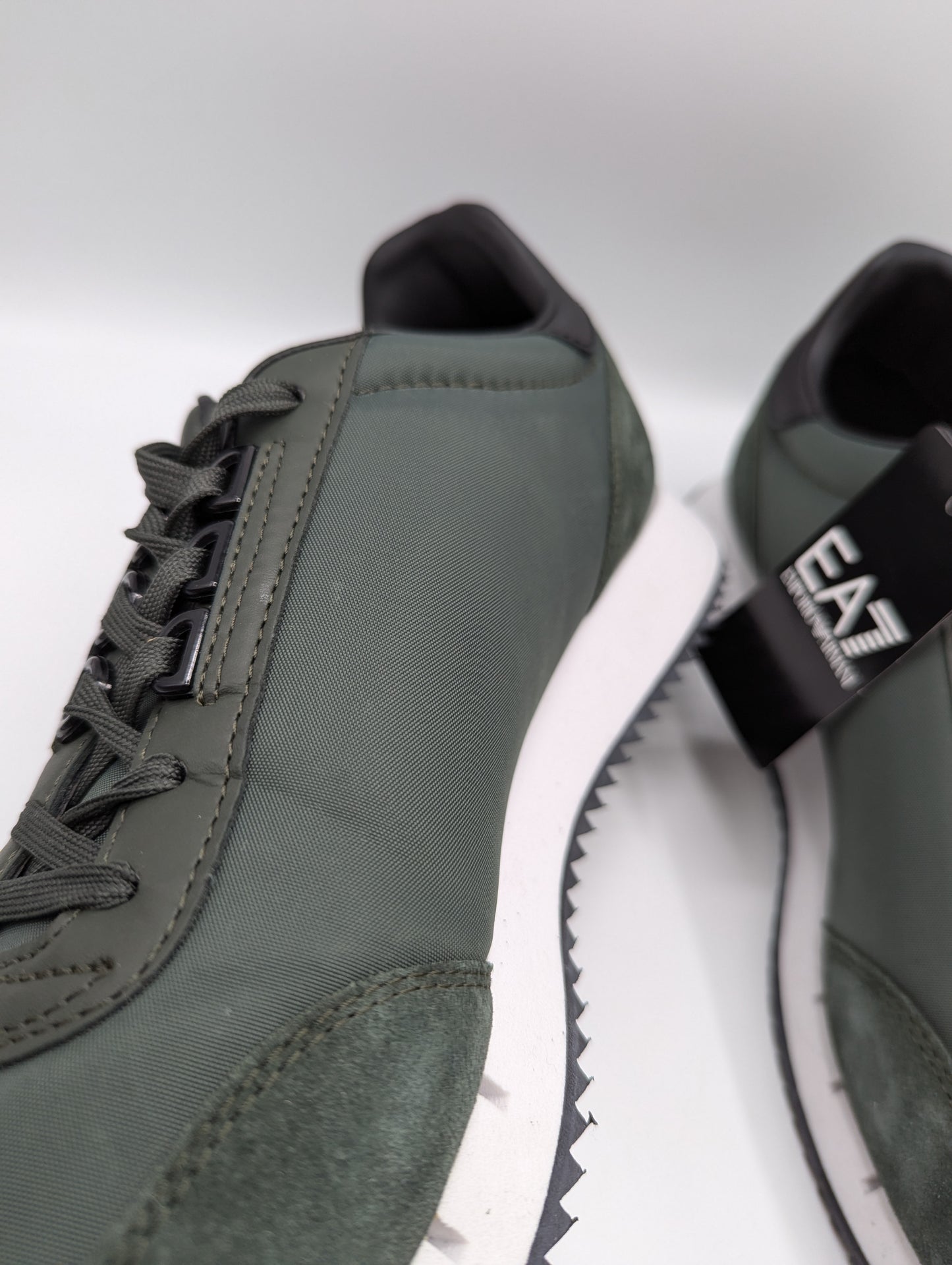 EA7 Emporio Armani vintage runner trainers - Green