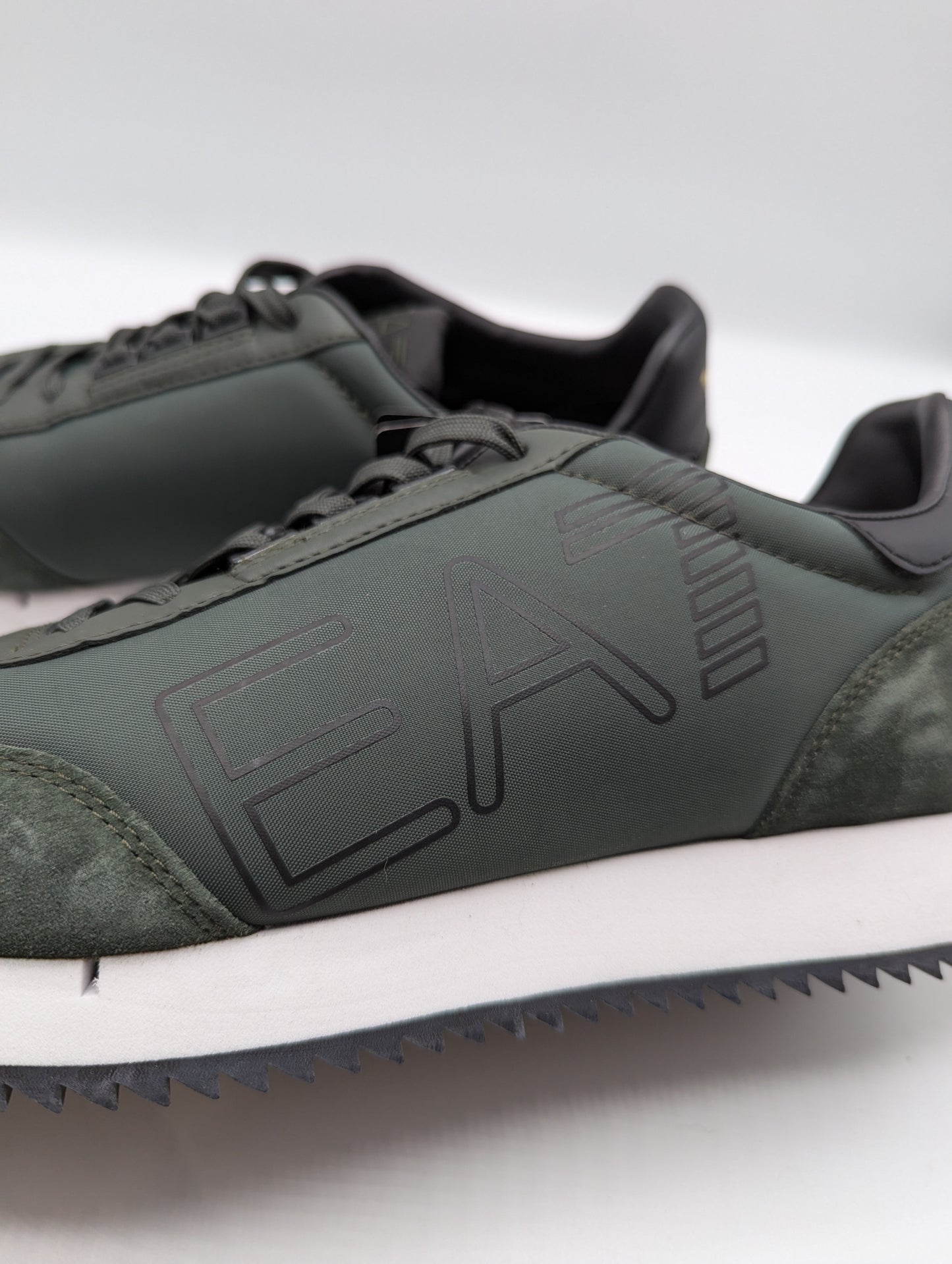 EA7 Emporio Armani vintage runner trainers - Green