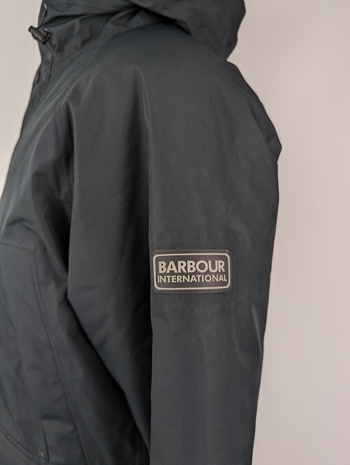 Barbour International Mens Urquhart Waterproof Parka - Blue