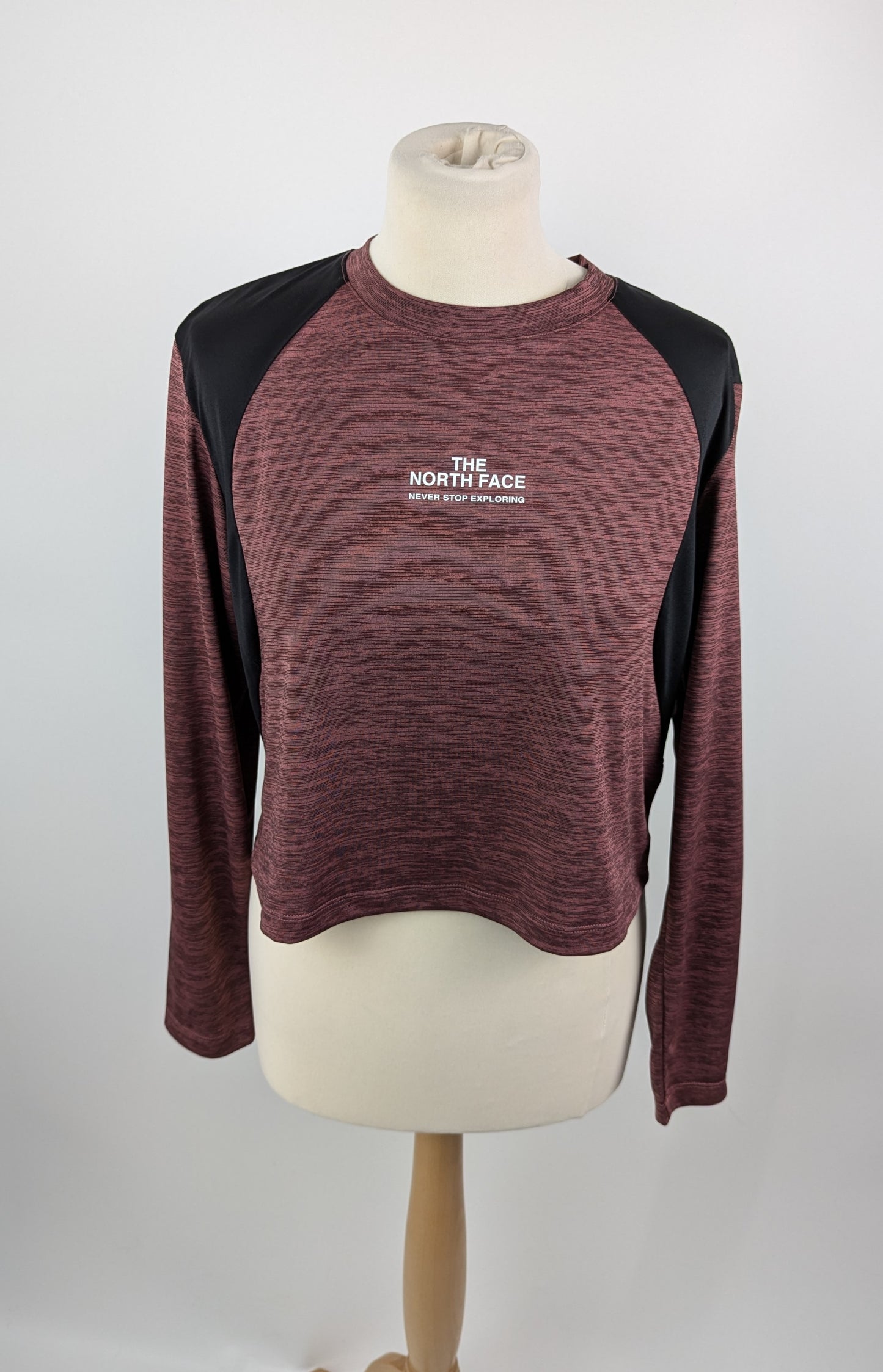 The North Face Training Athletics long sleeve top - dark pink/purple