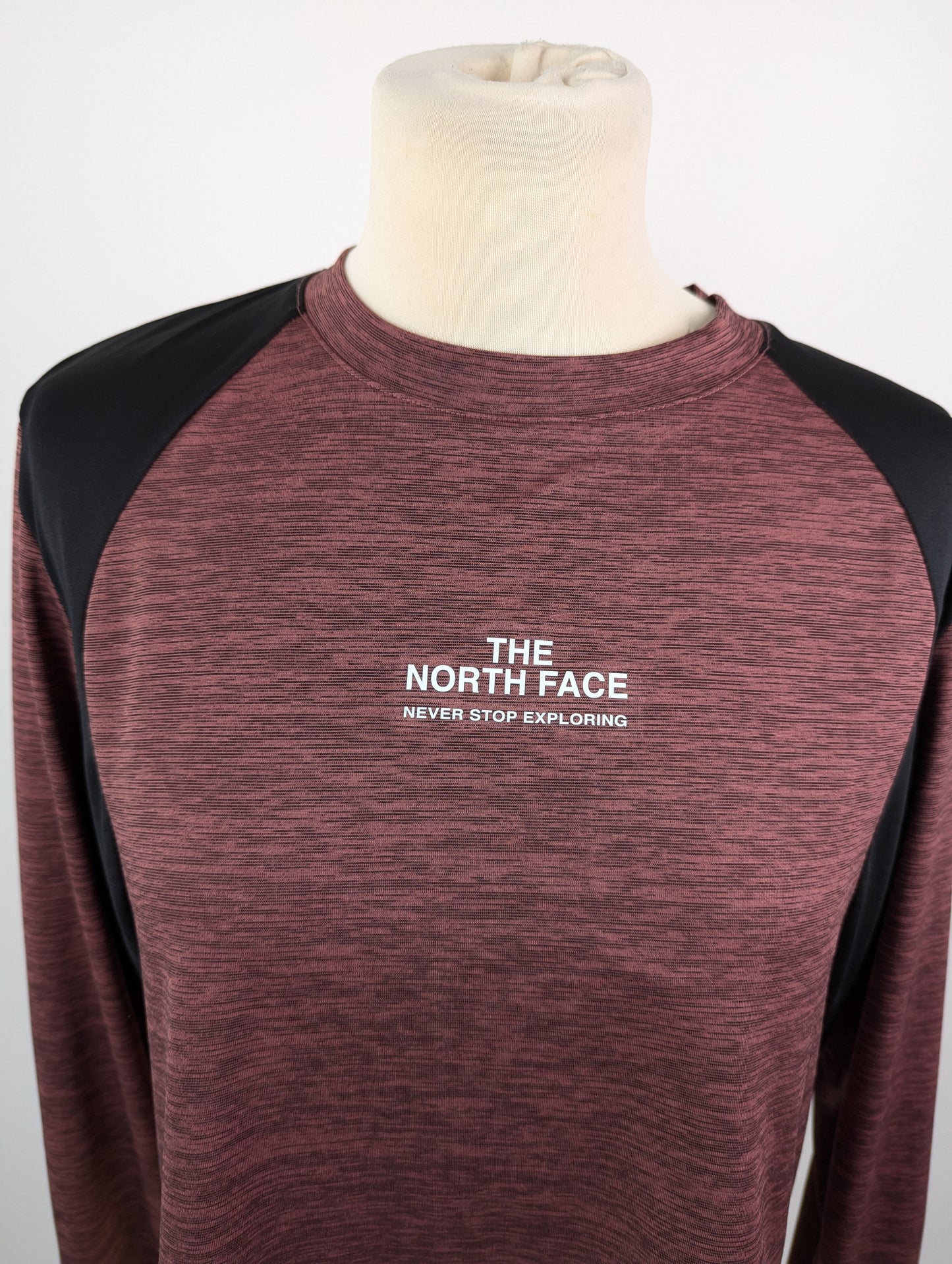 The North Face Training Athletics long sleeve top - dark pink/purple