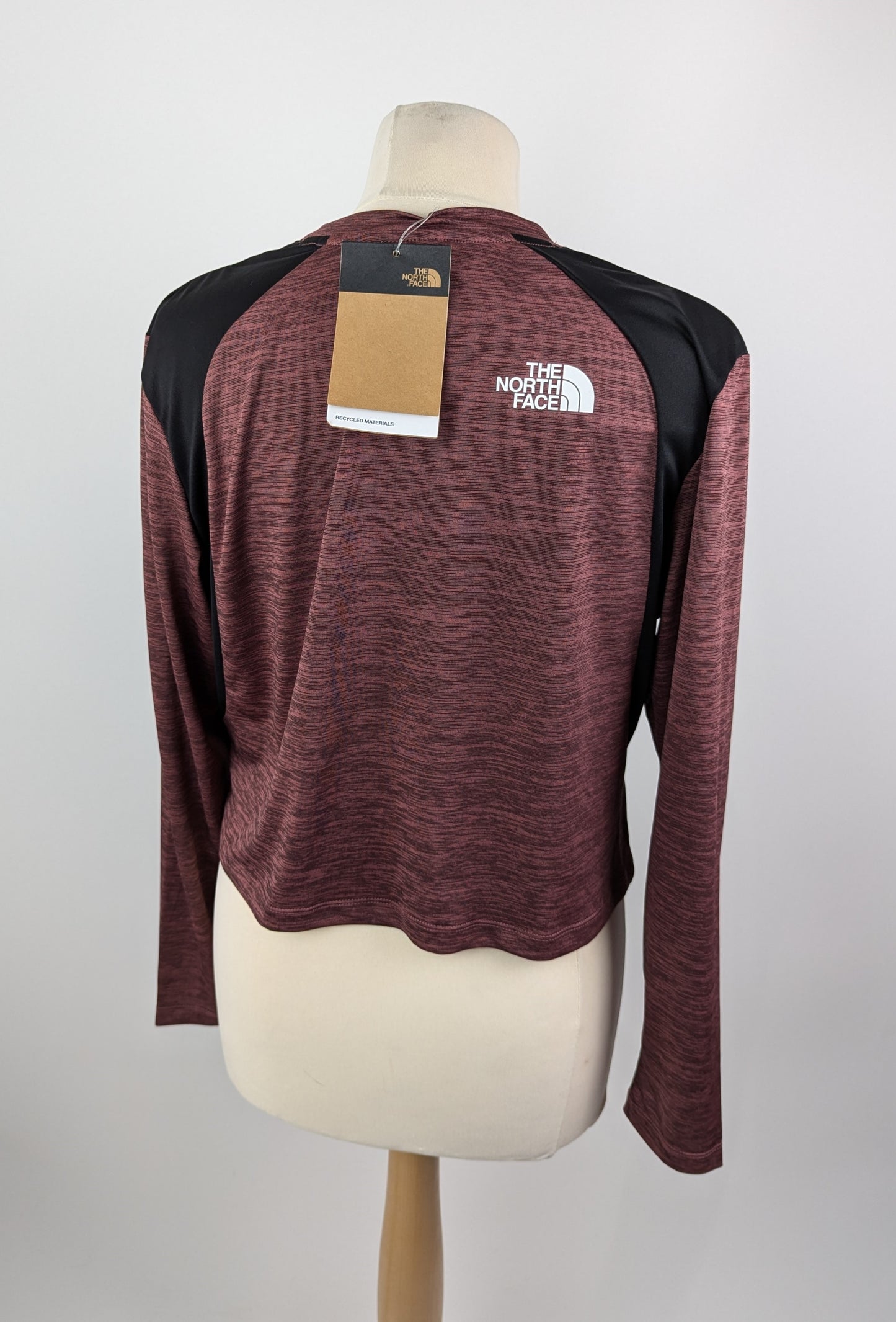 The North Face Training Athletics long sleeve top - dark pink/purple