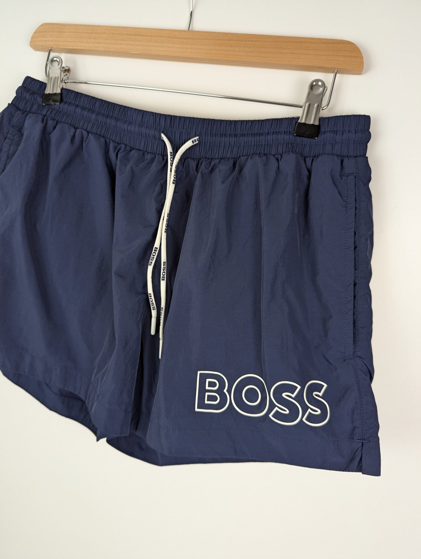 Boss Mooneye Mens Swim Shorts - Navy