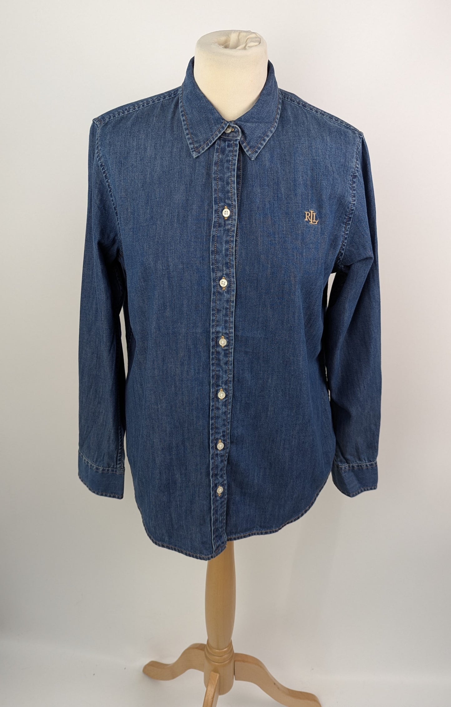 Polo Ralph Lauren Charlotte Denim Shirt - Blue