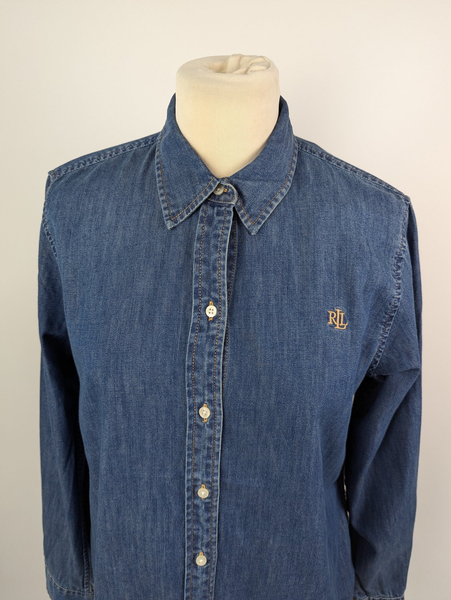 Polo Ralph Lauren Charlotte Denim Shirt - Blue