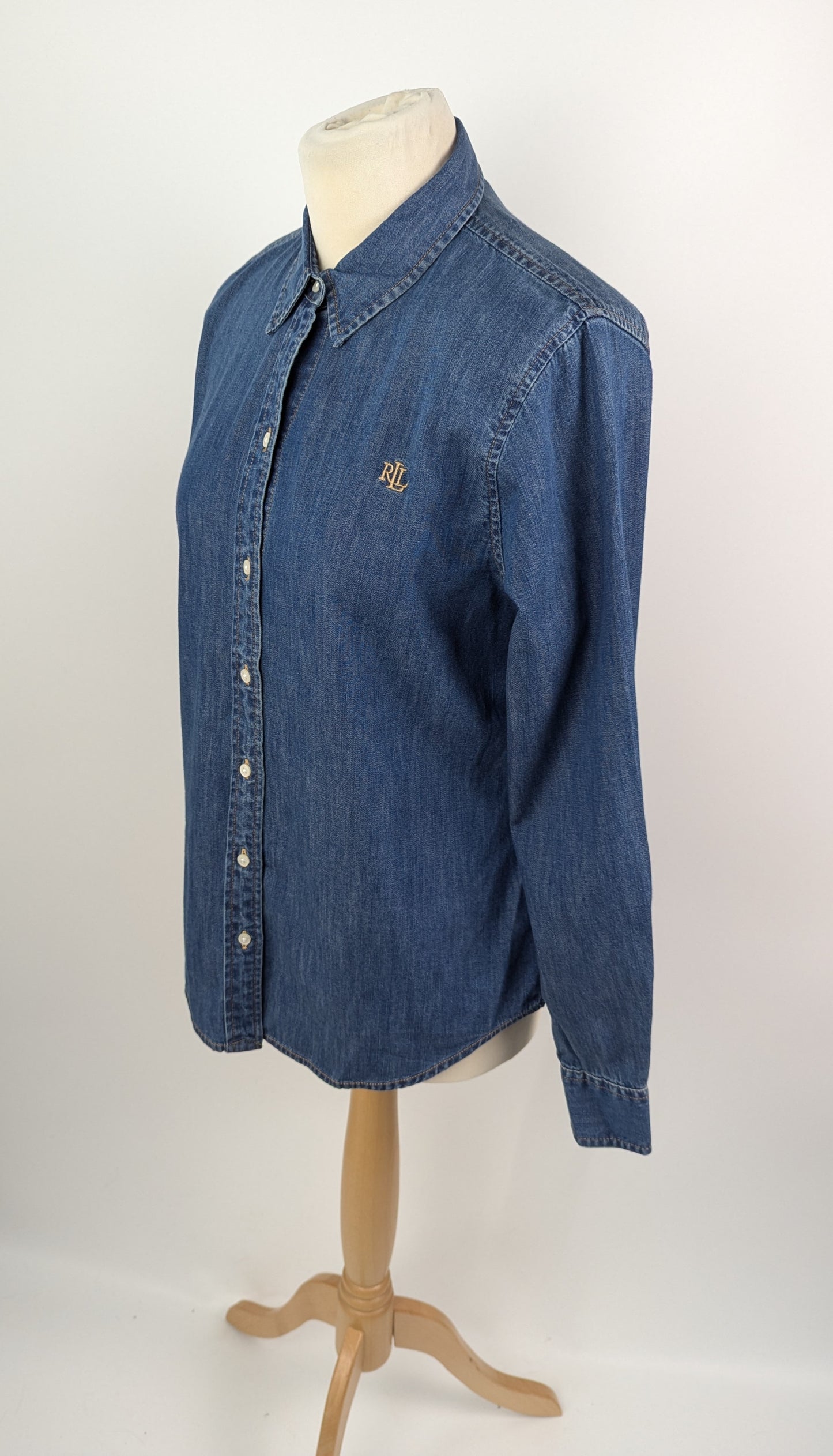 Polo Ralph Lauren Charlotte Denim Shirt - Blue