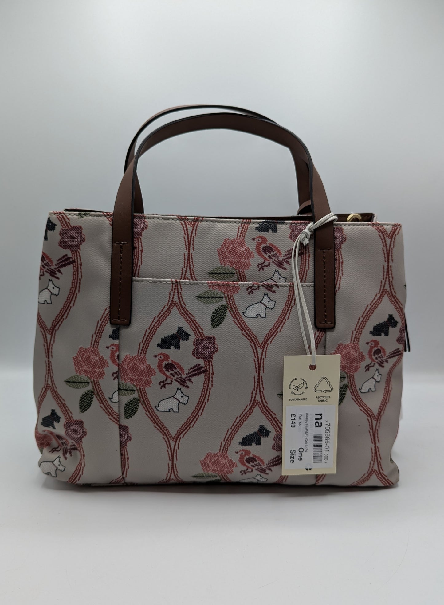 Radley Finsbury Park Bag - Pink / Grey