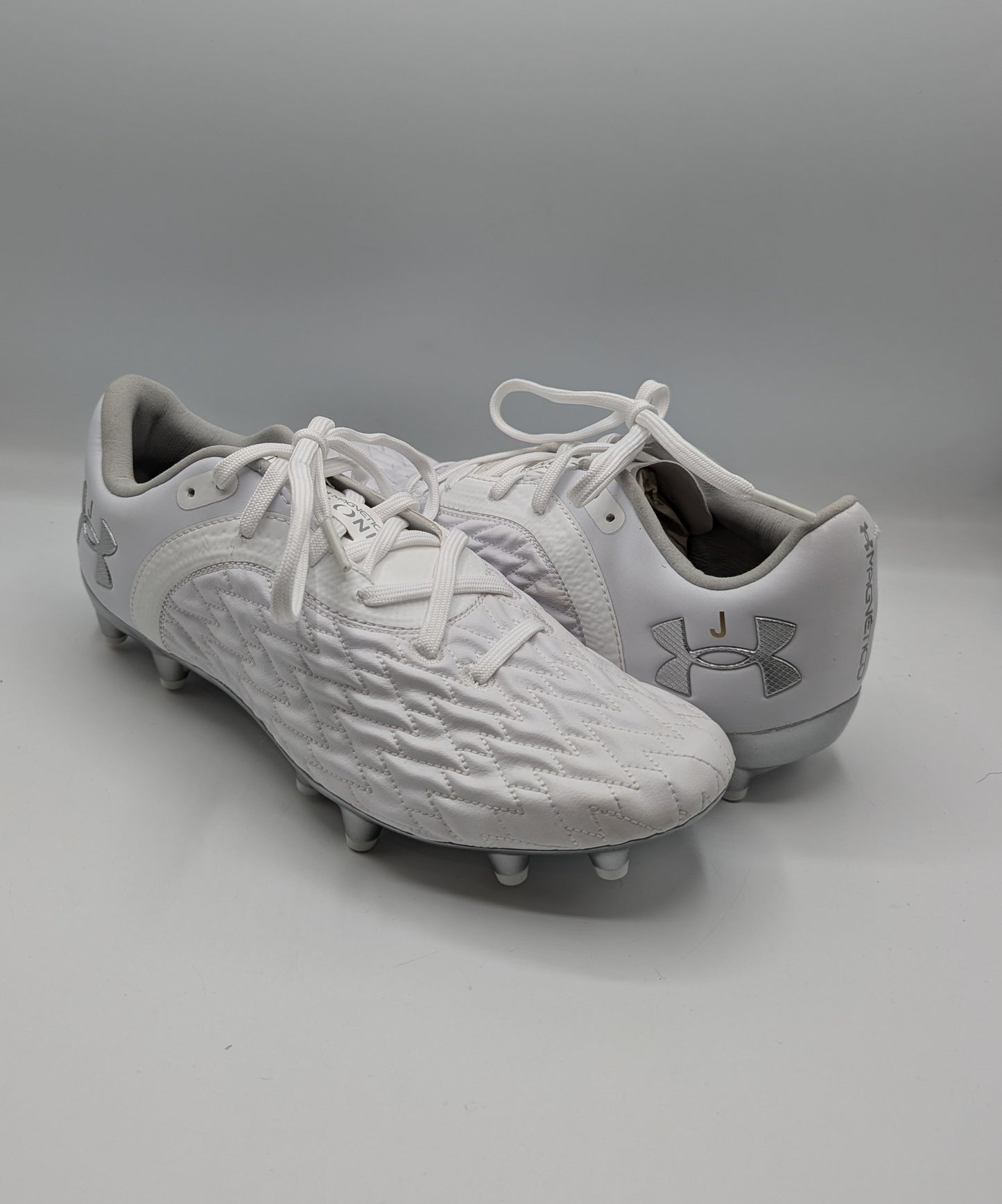 Under Armour Clone Magnetico Premier 2.0 Mens Boots - White Silver