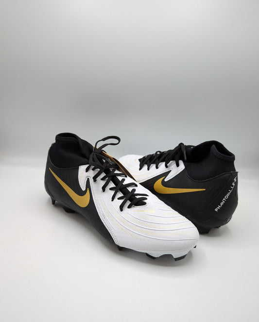 Nike Phantom Luna II Academy Firm Ground Football Boots - Black / Gold