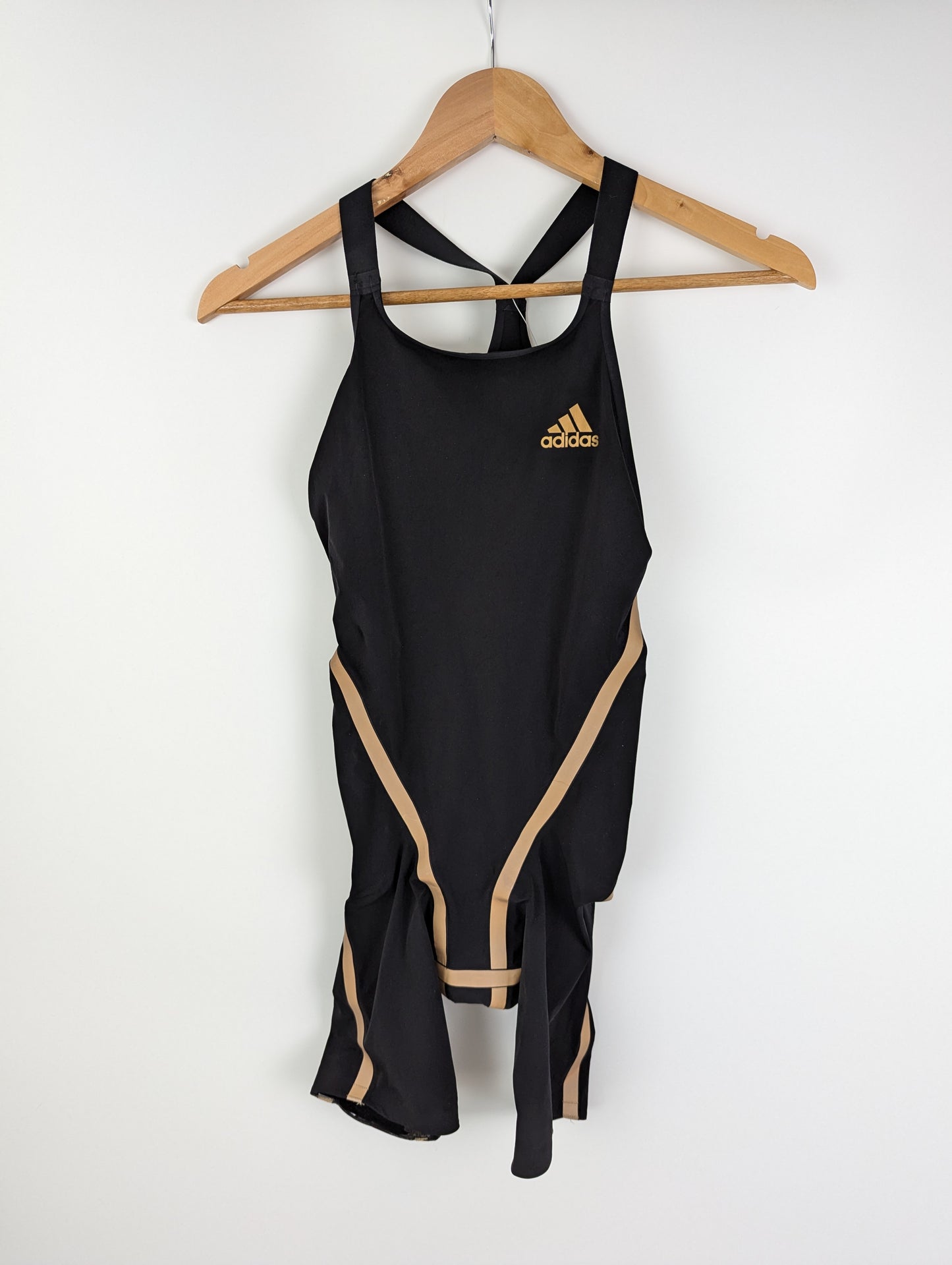 Adidas Women's Adizero Fs Ob Swimsuit - Black / Gold