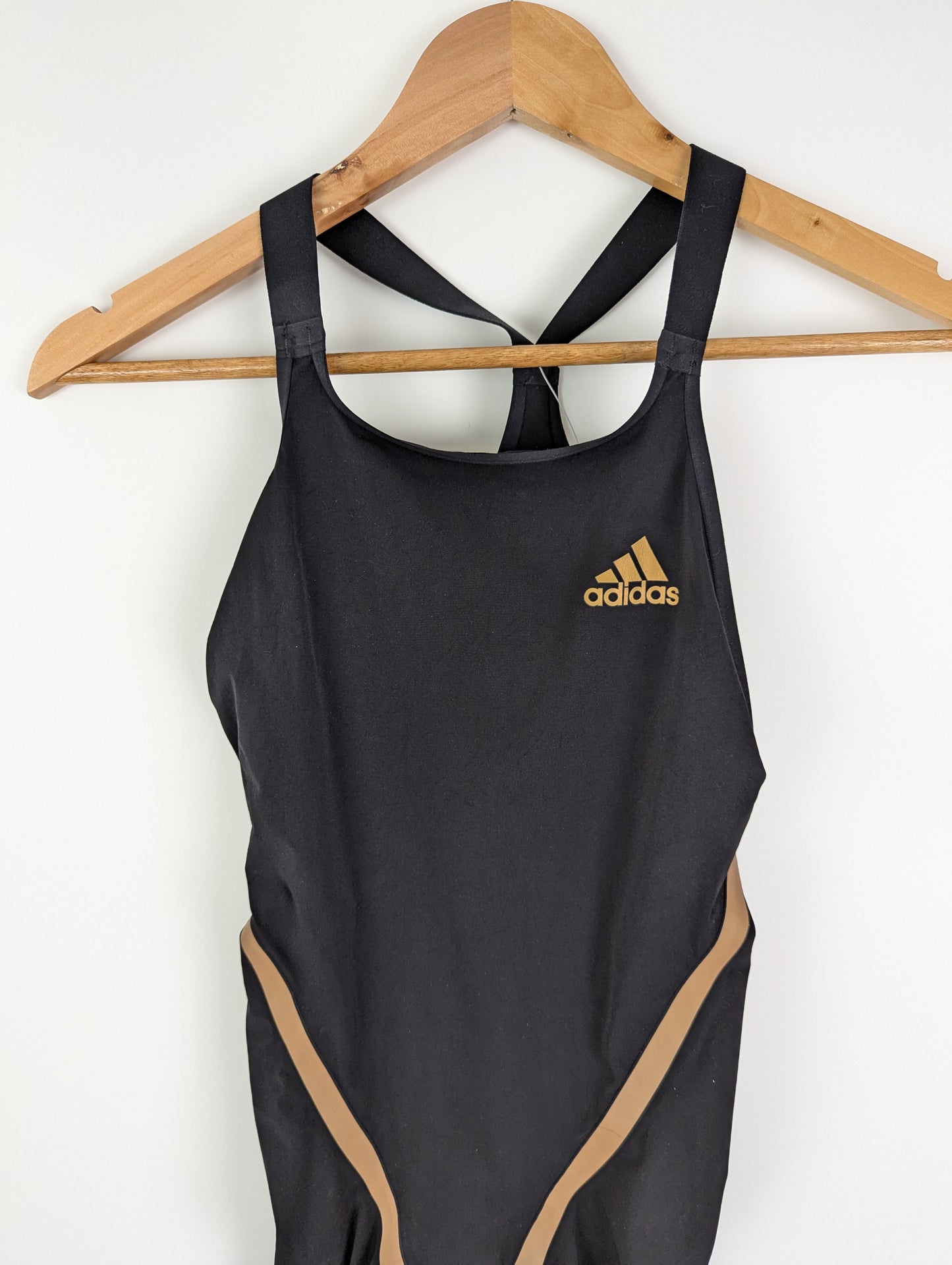 Adidas Women's Adizero Fs Ob Swimsuit - Black / Gold