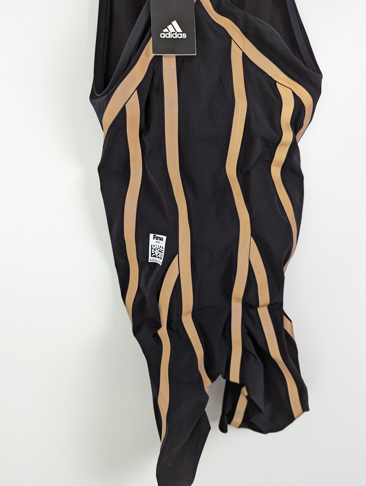 Adidas Women's Adizero Fs Ob Swimsuit - Black / Gold