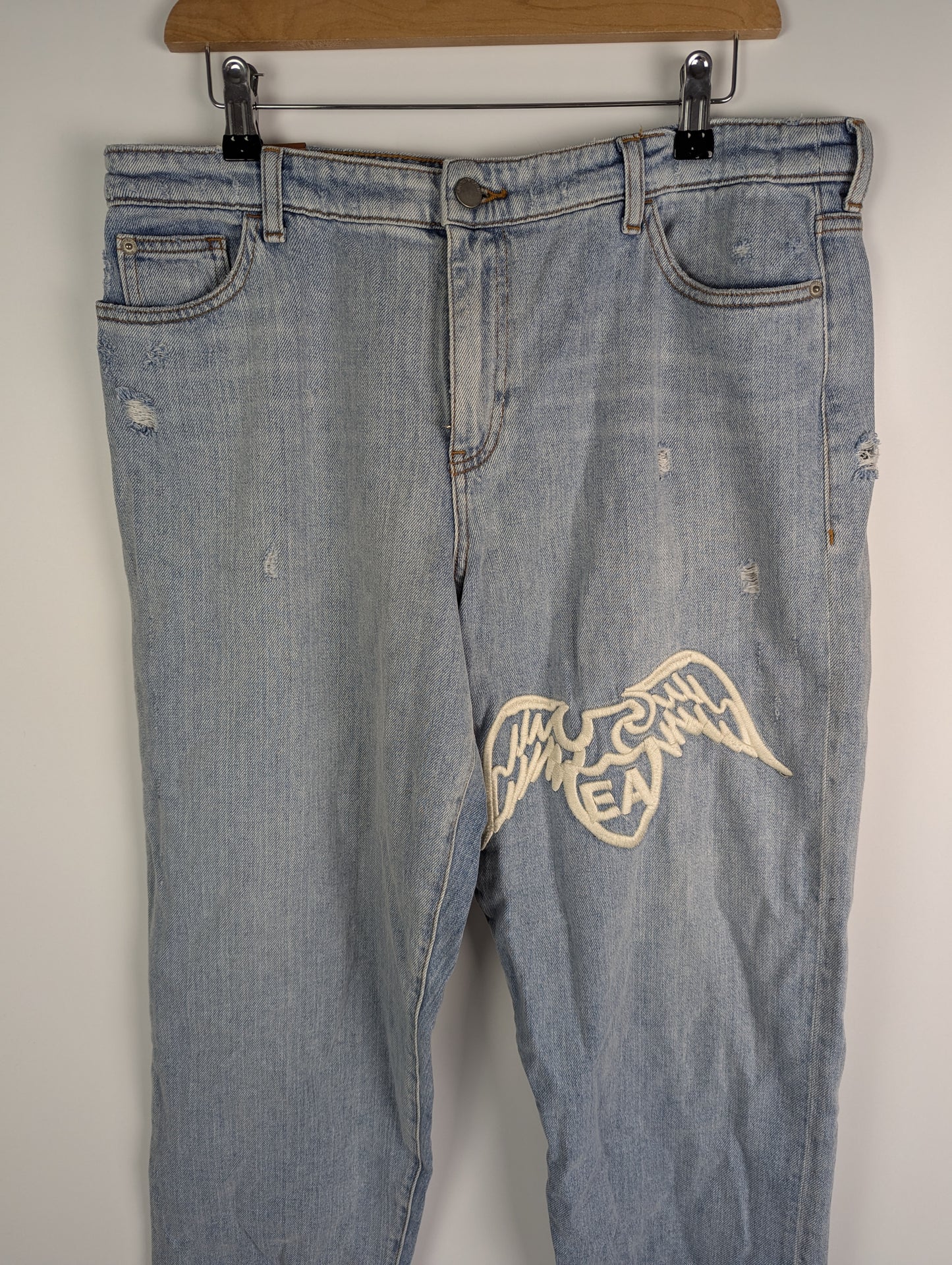 Emporio Armani Logo womens Jeans - Blue