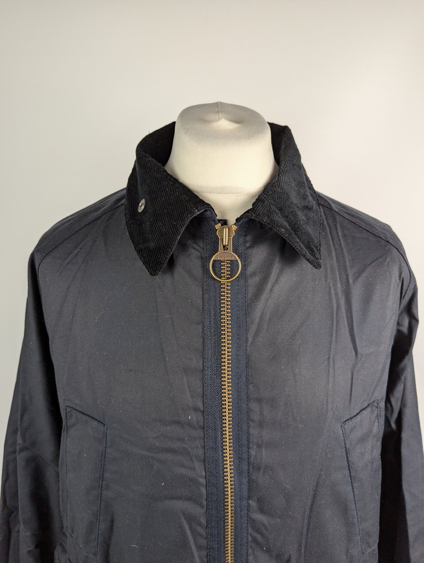 Barbour Beacon Mens Bedale Waxed - Navy Blue