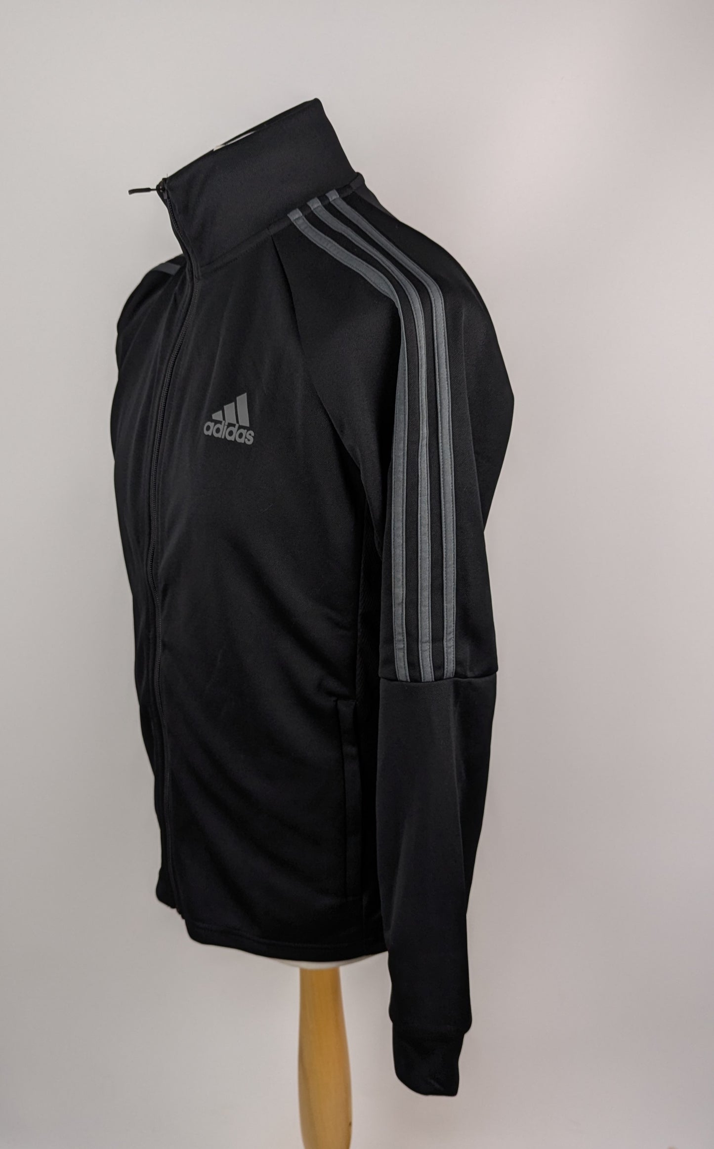 Adidas Mens Football Sereno Full Zip Jacket - Black