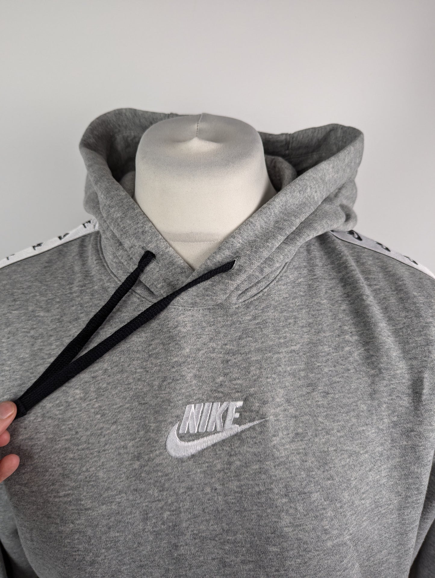 Nike Fleece Mens Hoodie - Grey