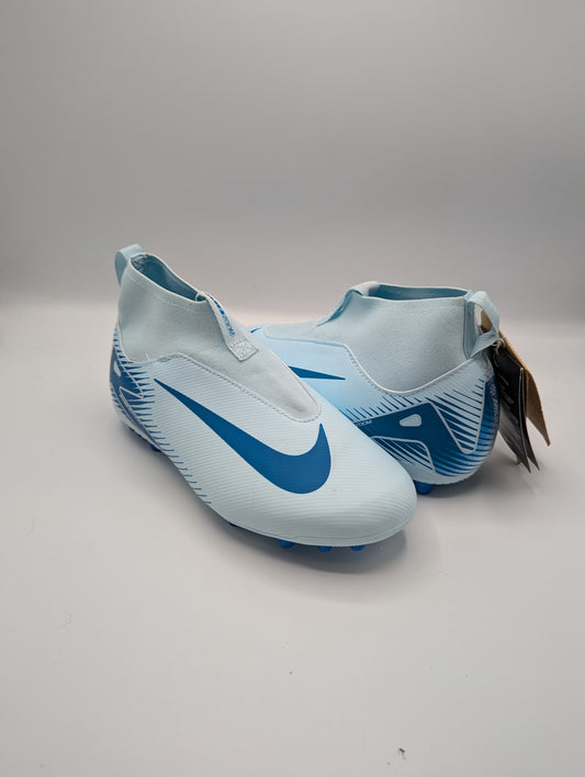 Nike Zoom Mercurial Superfly Academy Juniors Artificial Ground Football Boots- Blue