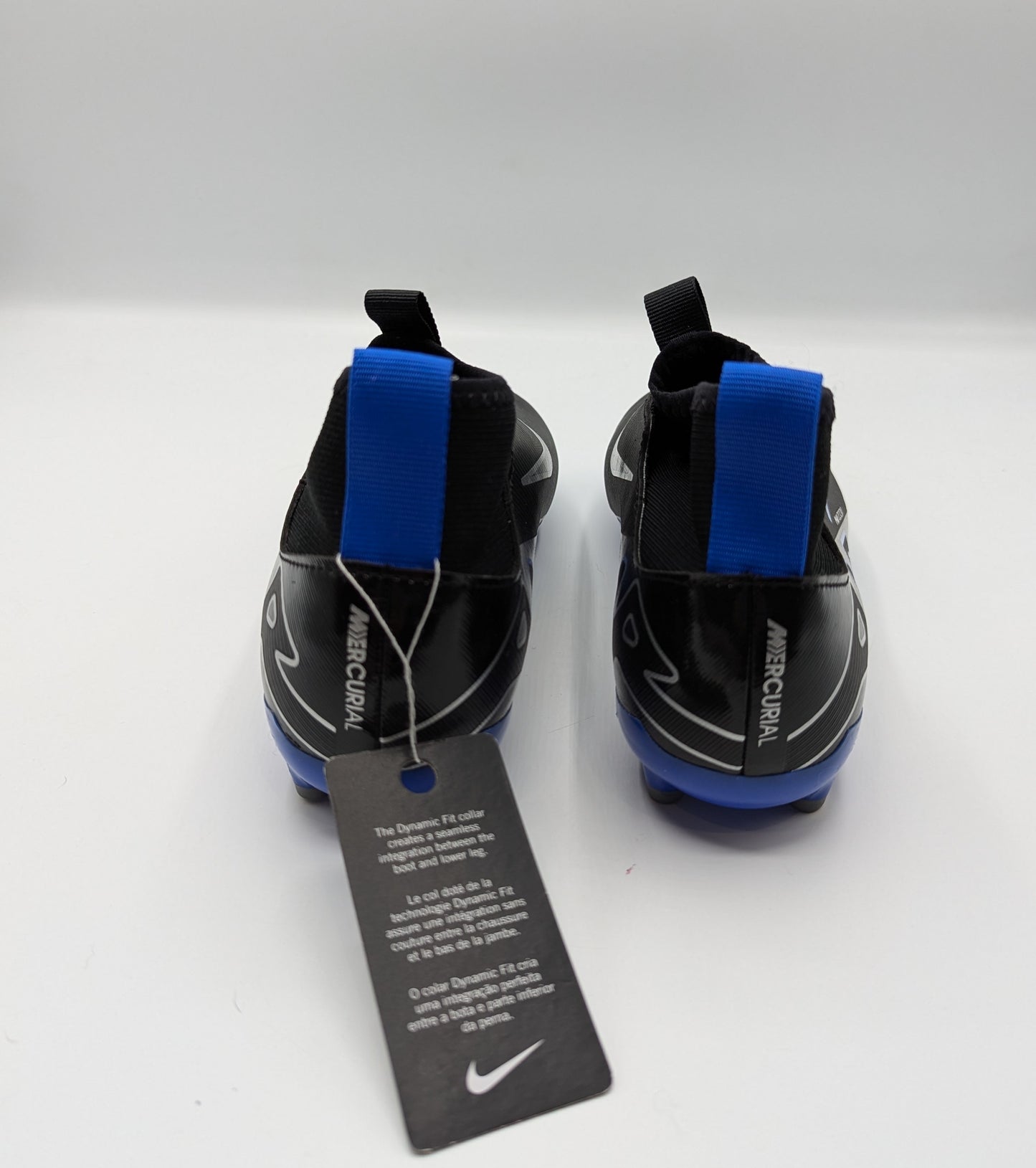 Nike Mercurial Superfly 9 Academy Junior Firm Ground Football Boots - Black