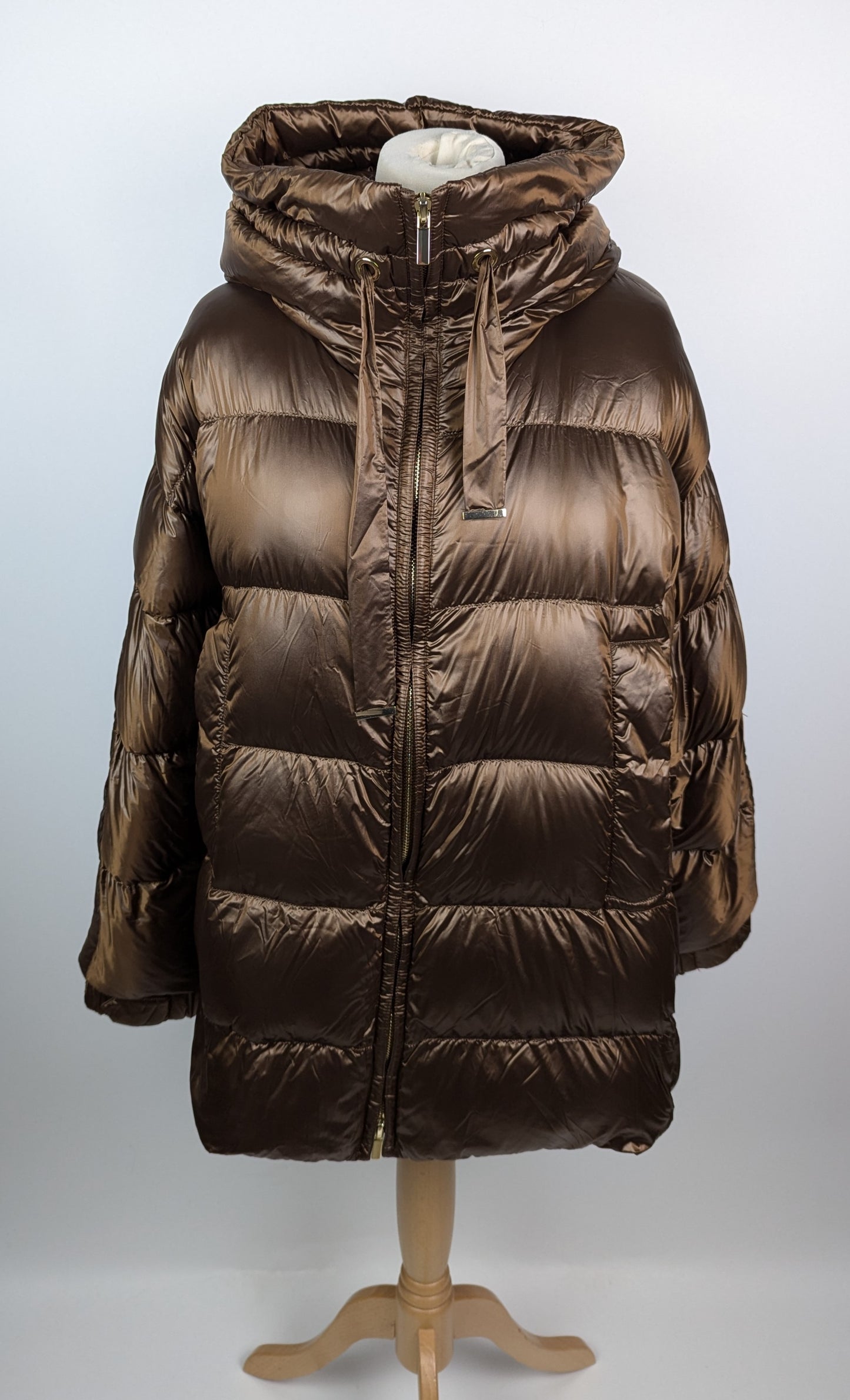 Max Mara The Cube Spacesse Quilted Shell Jacket - Golden Brown