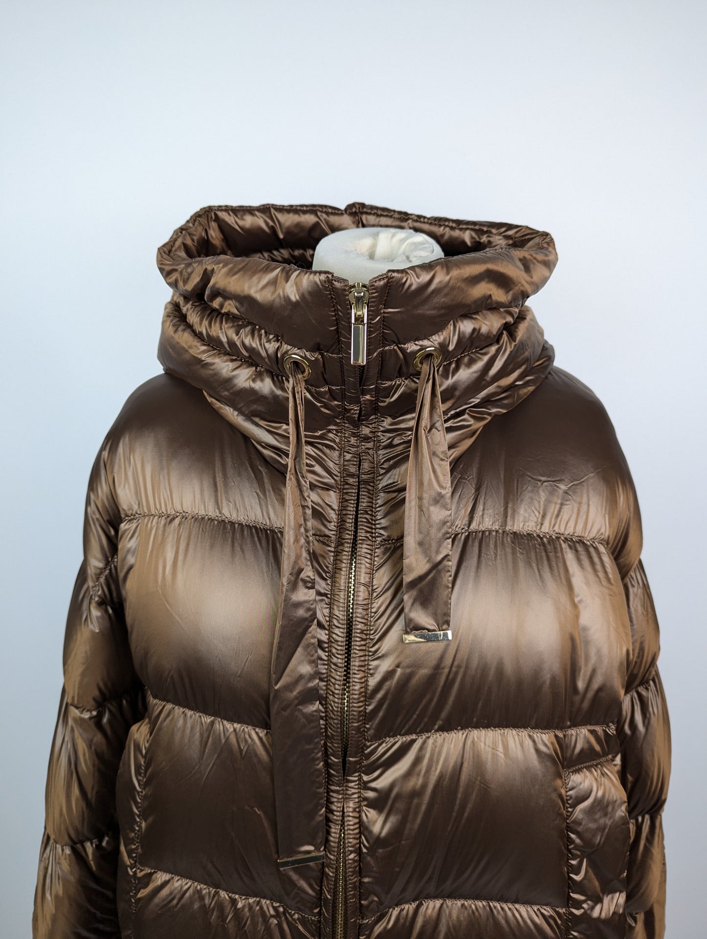 Max Mara The Cube Spacesse Quilted Shell Jacket - Golden Brown