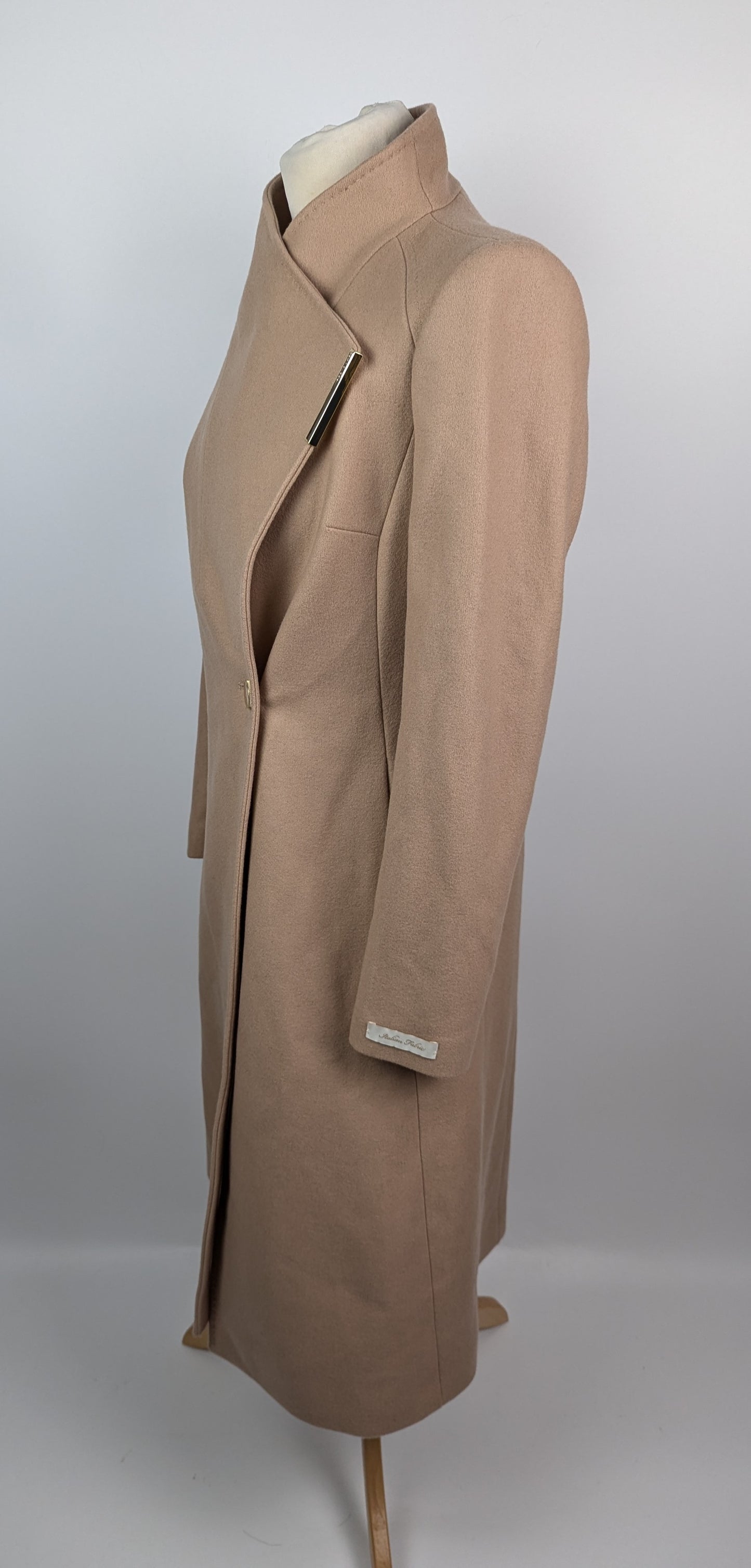 Ted Baker Womens Rose Wool Jacket -In Camel