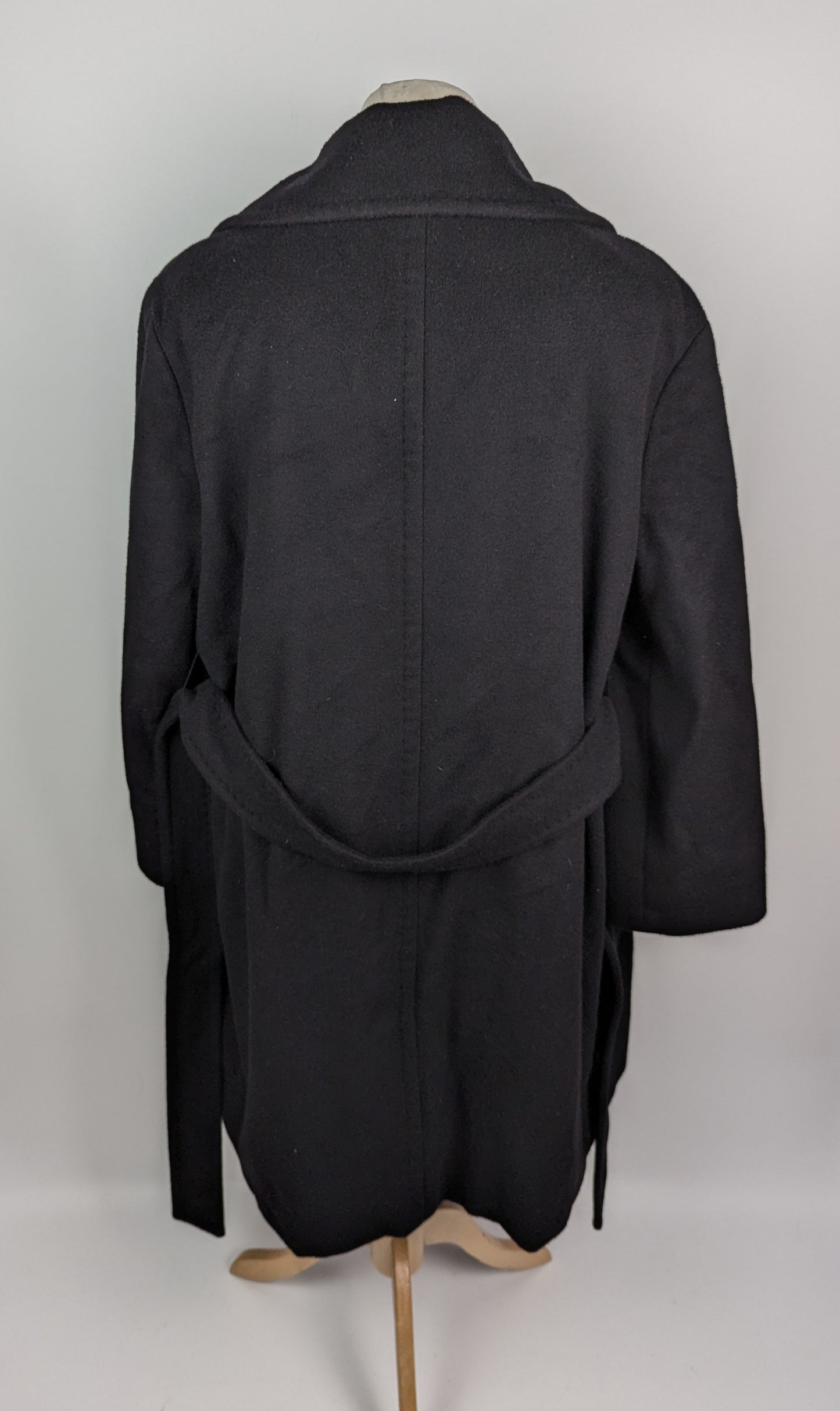 MAX MARA Womens Wool robe coat - Black