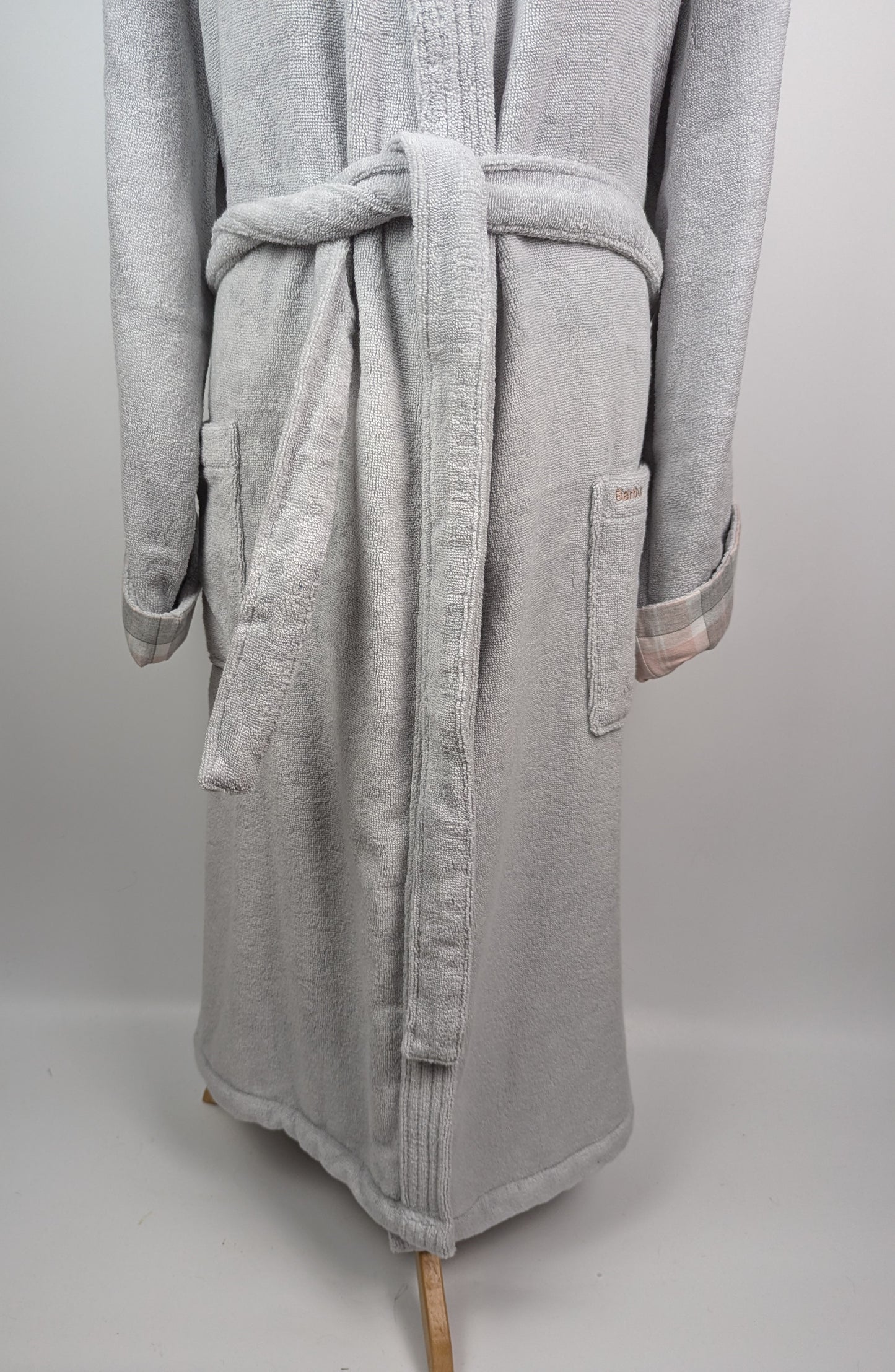 Barbour Womens Ada Dressing Gown - Grey