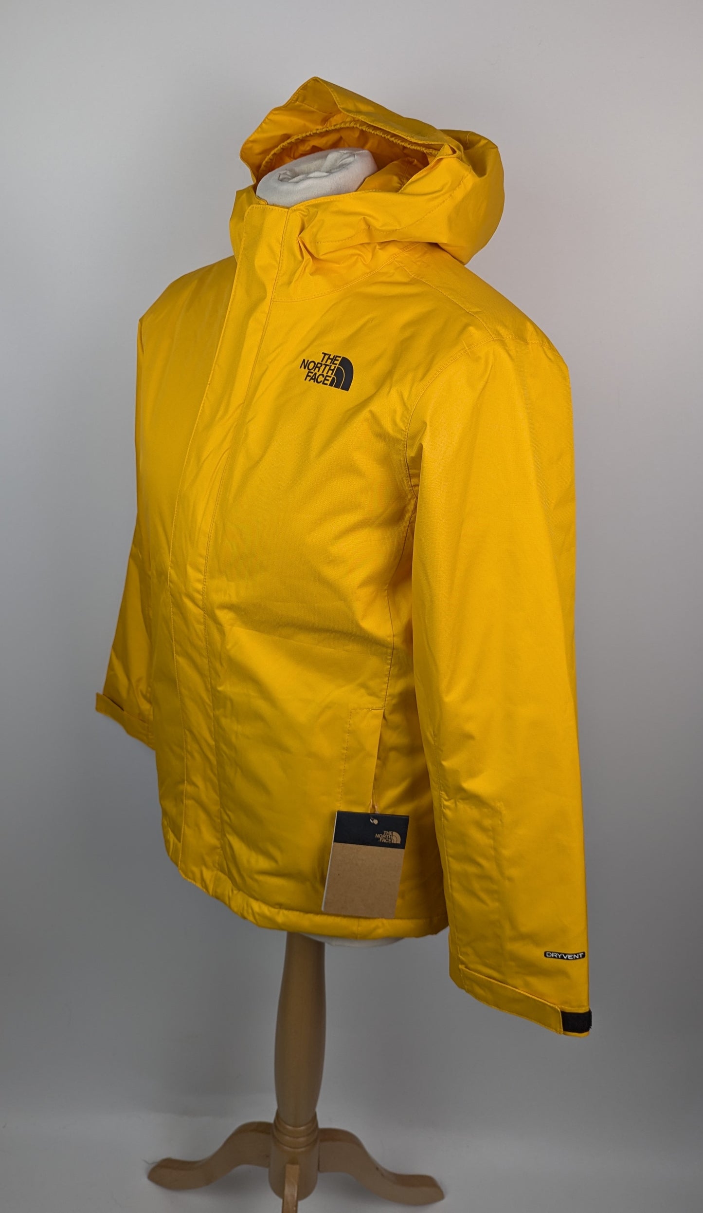 The North Face Snowquest Hooded Jacket Yellow Teen/Adolescent - Yellow