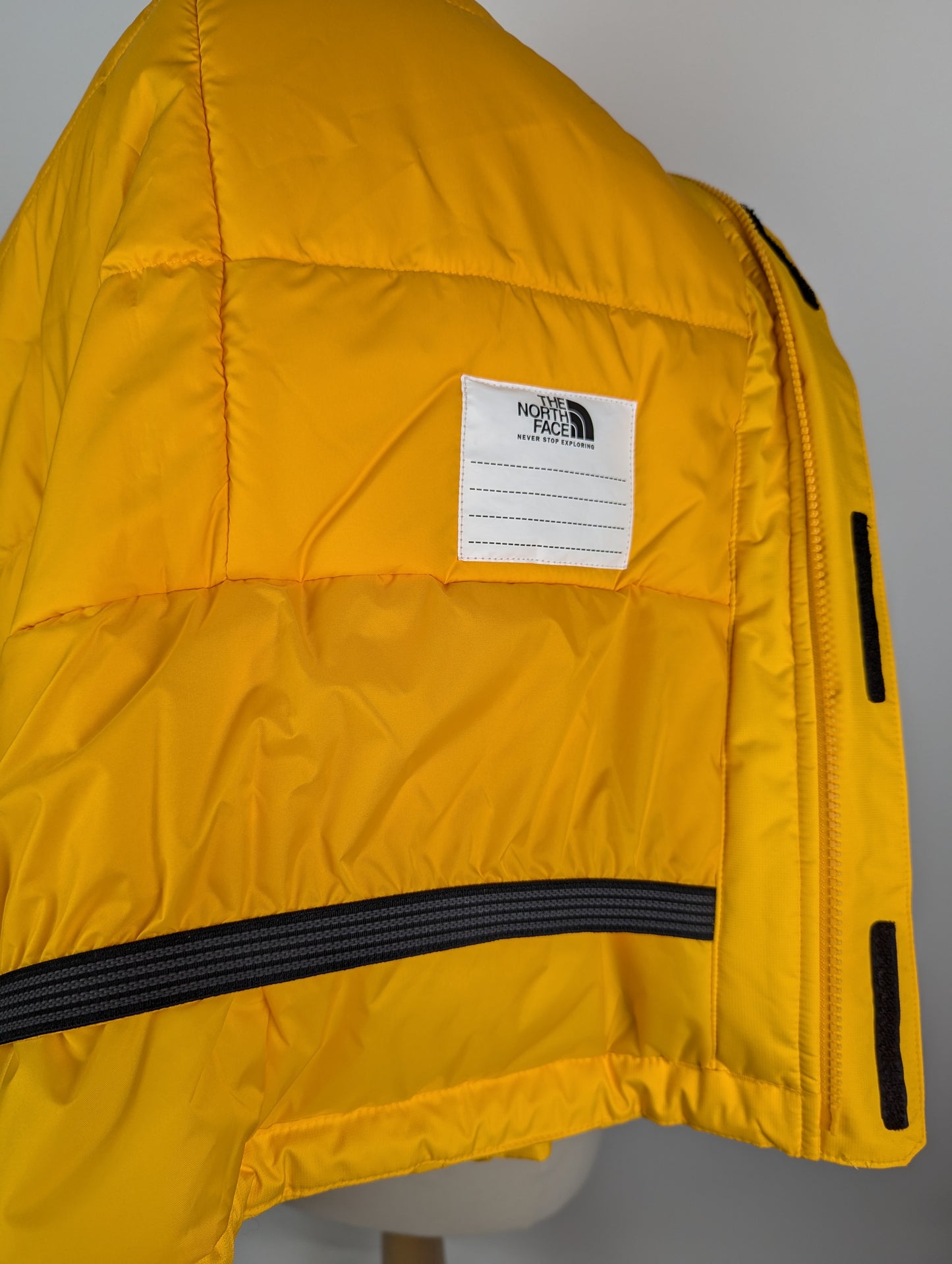 The North Face Snowquest Hooded Jacket Yellow Teen/Adolescent - Yellow