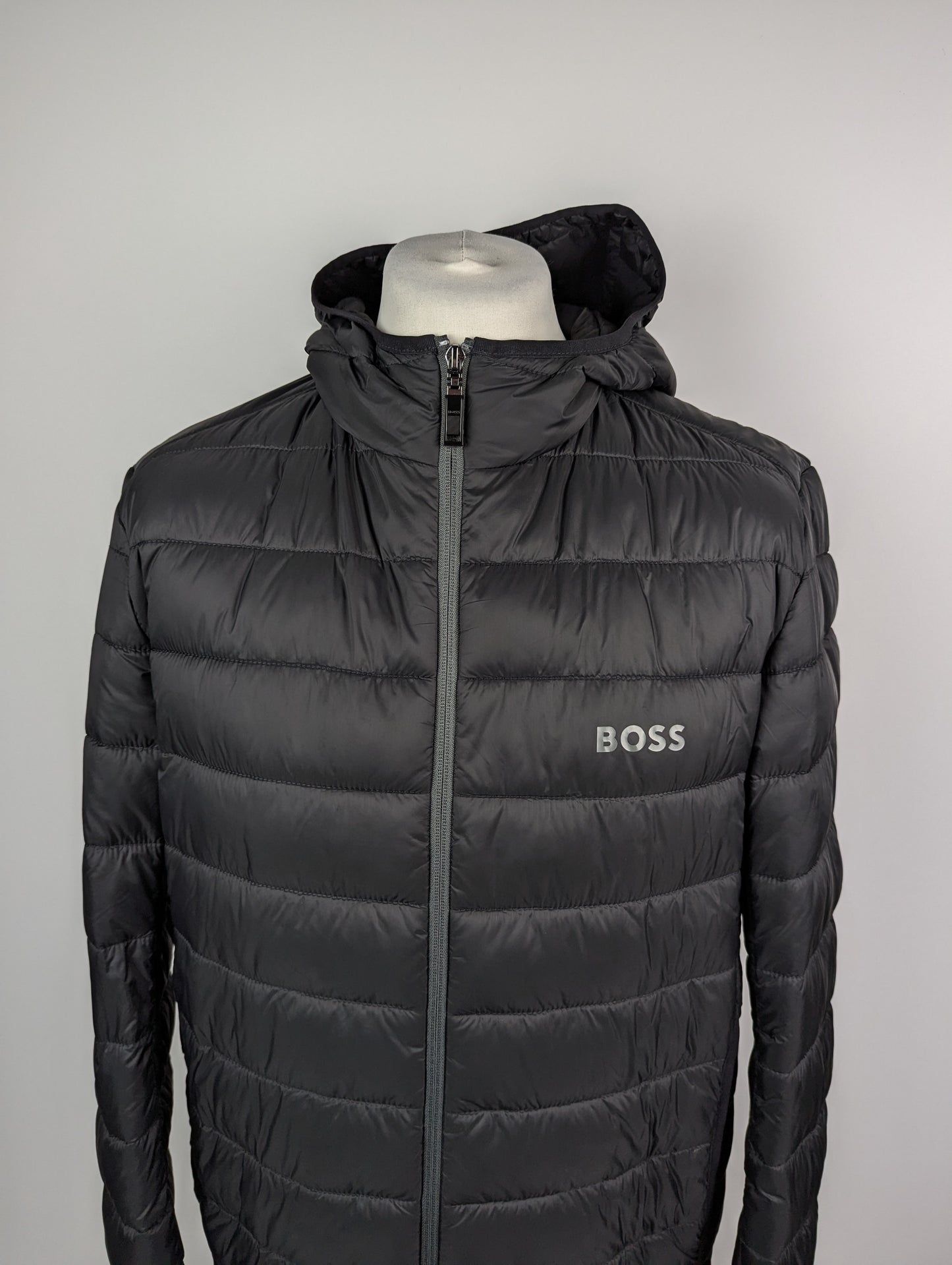 BOSS Mens J Thor Padded Jacket - Black