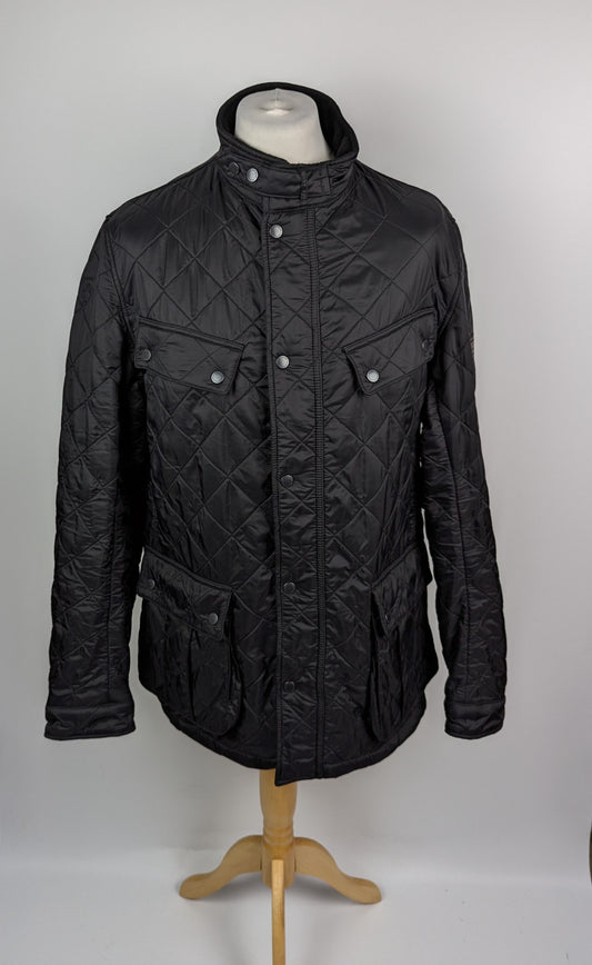 Barbour International Tourer Ariel Polarquilt Jacket - Black