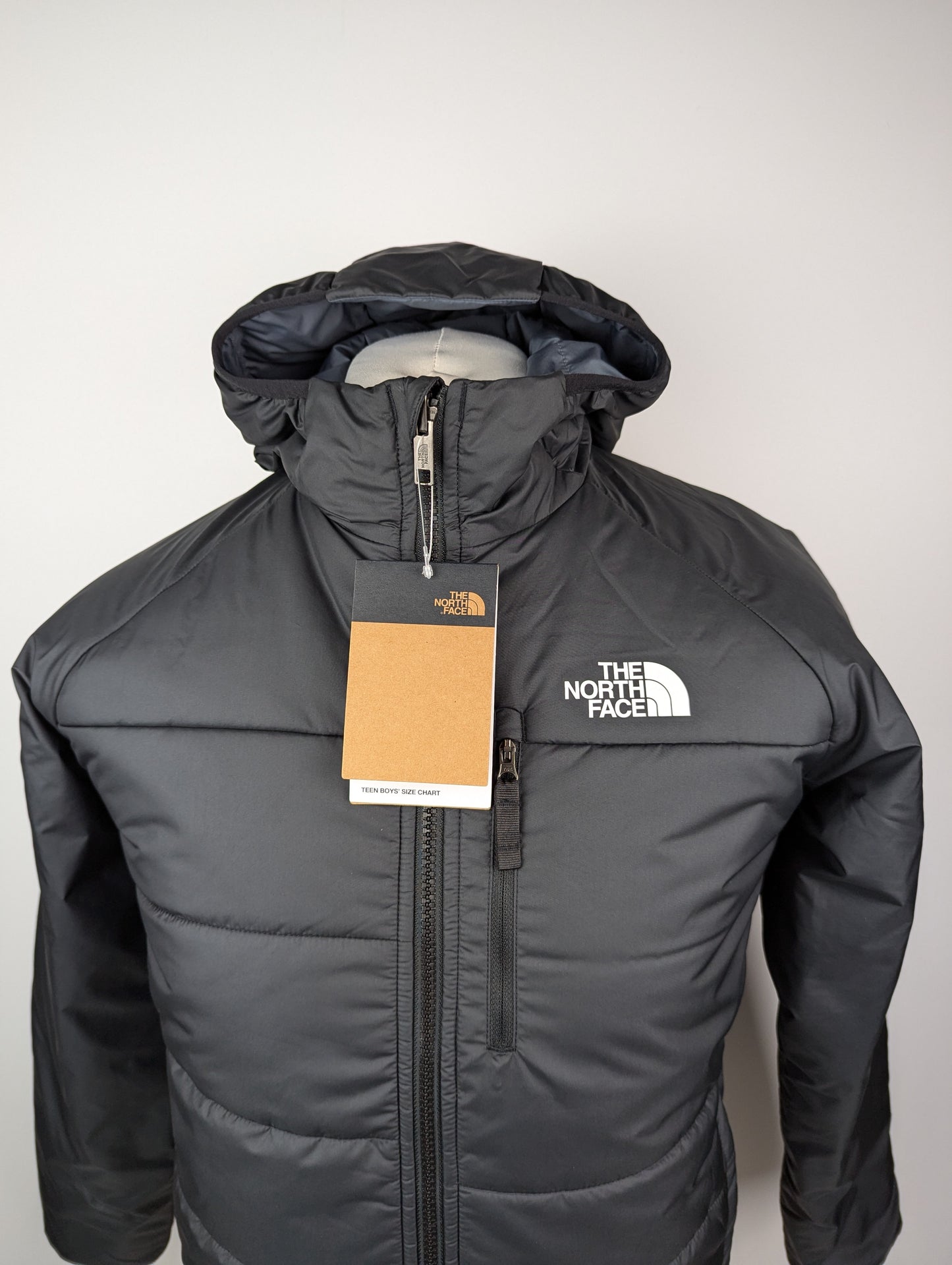 THE NORTH FACE Boys Reversible Perrito Jacket - Black / Grey