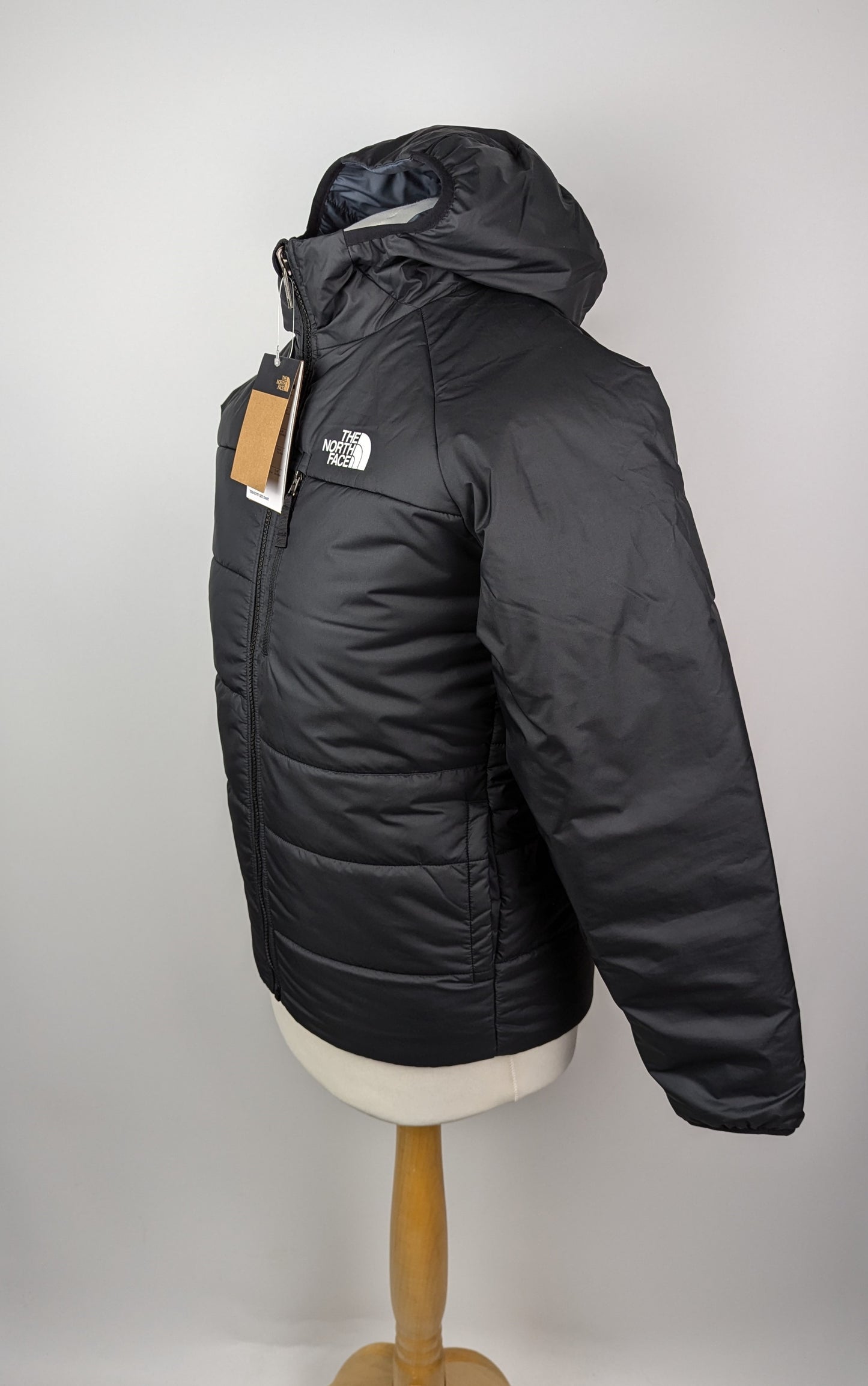 THE NORTH FACE Boys Reversible Perrito Jacket - Black / Grey