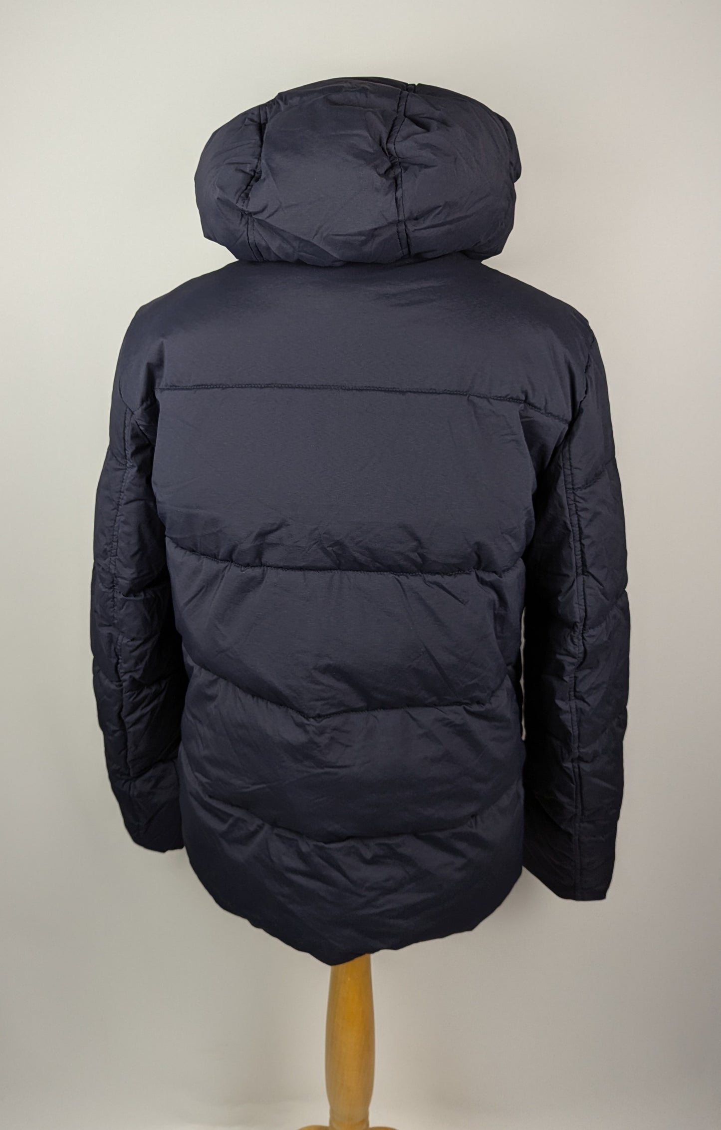 Tommy Hilfiger Mens Padded Coat - Navy Blue