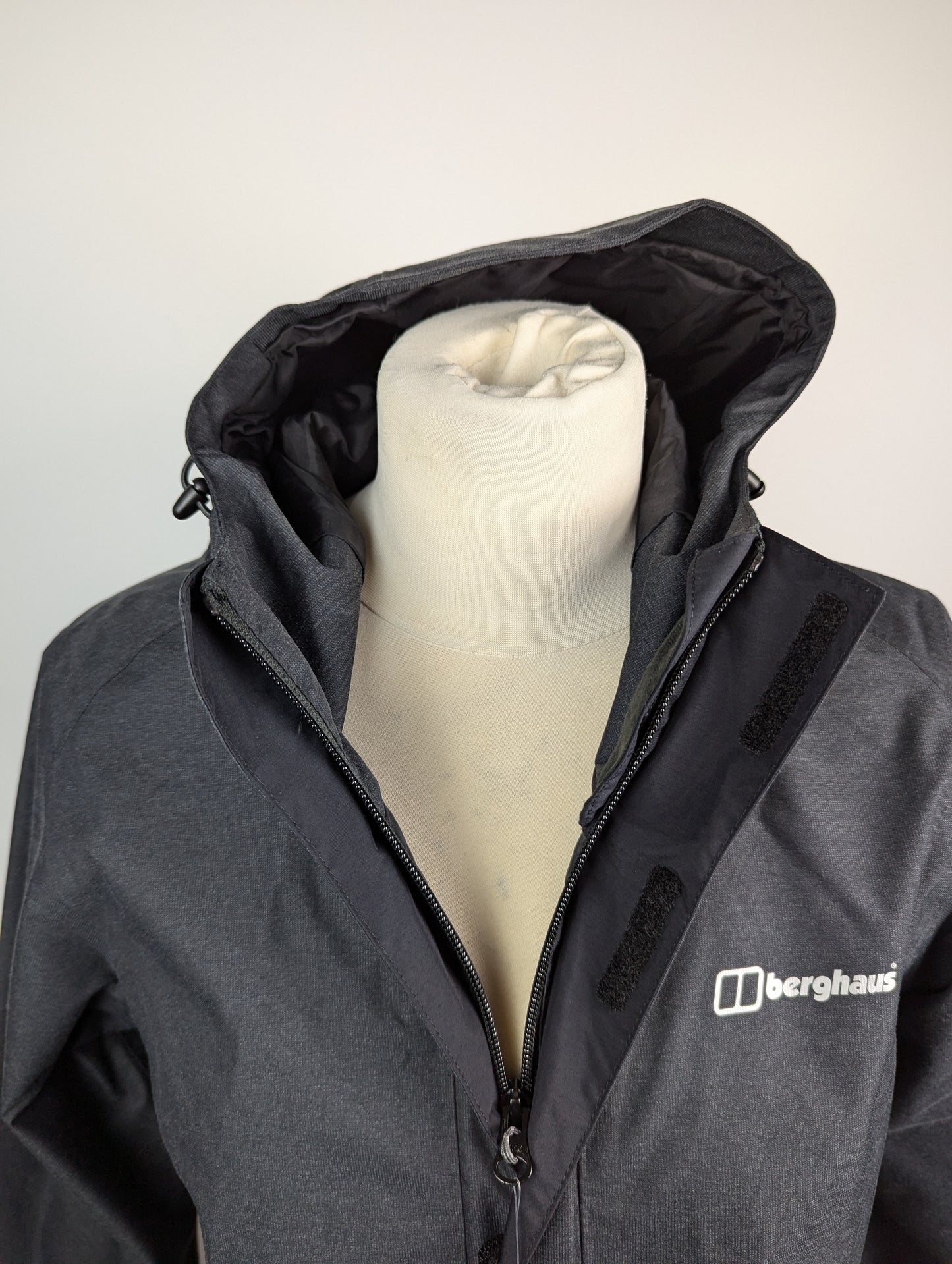 Berghaus Womens Elara Waterproof Jacket - Black / Dark Grey