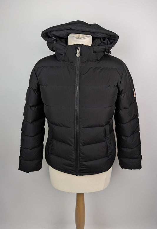 Pyrenex Spoutnic Kids Unisex Hooded Down Jacket - Black