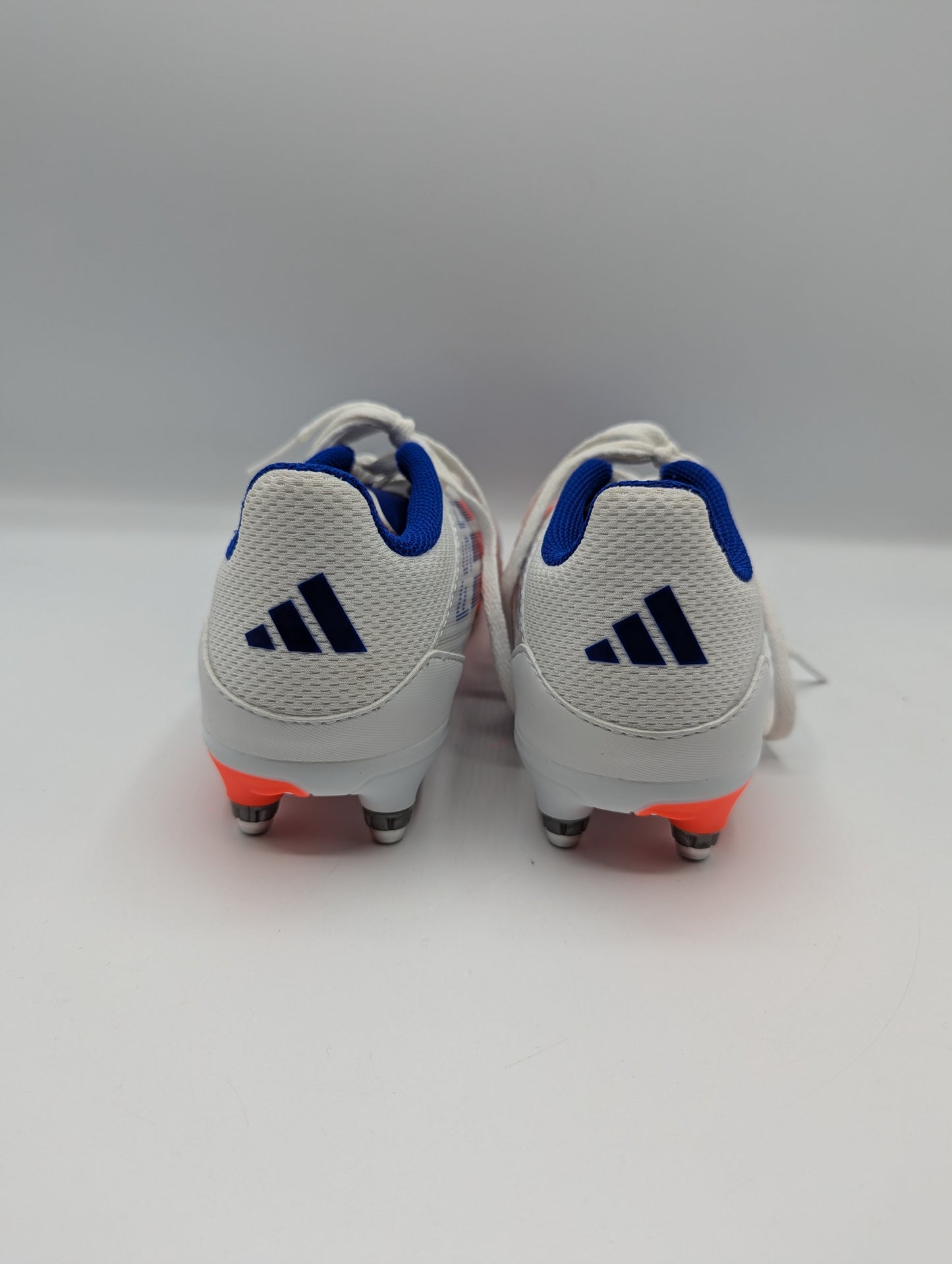 Adidas F50 League Junior Soft Ground Football Boots - White / Red / Blue