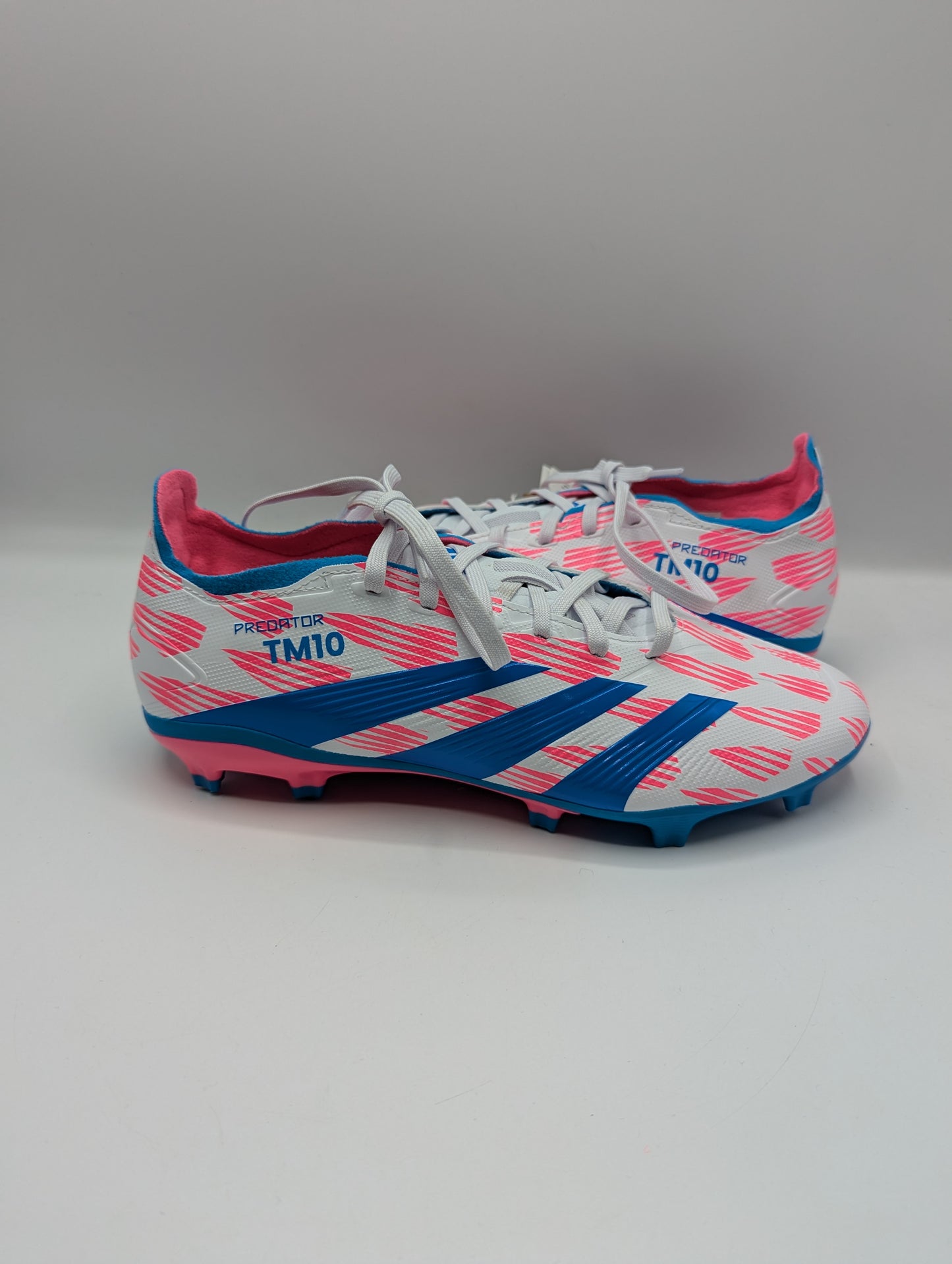 Adidas Predator 24 League Firm Ground Boots - Pink / Blue