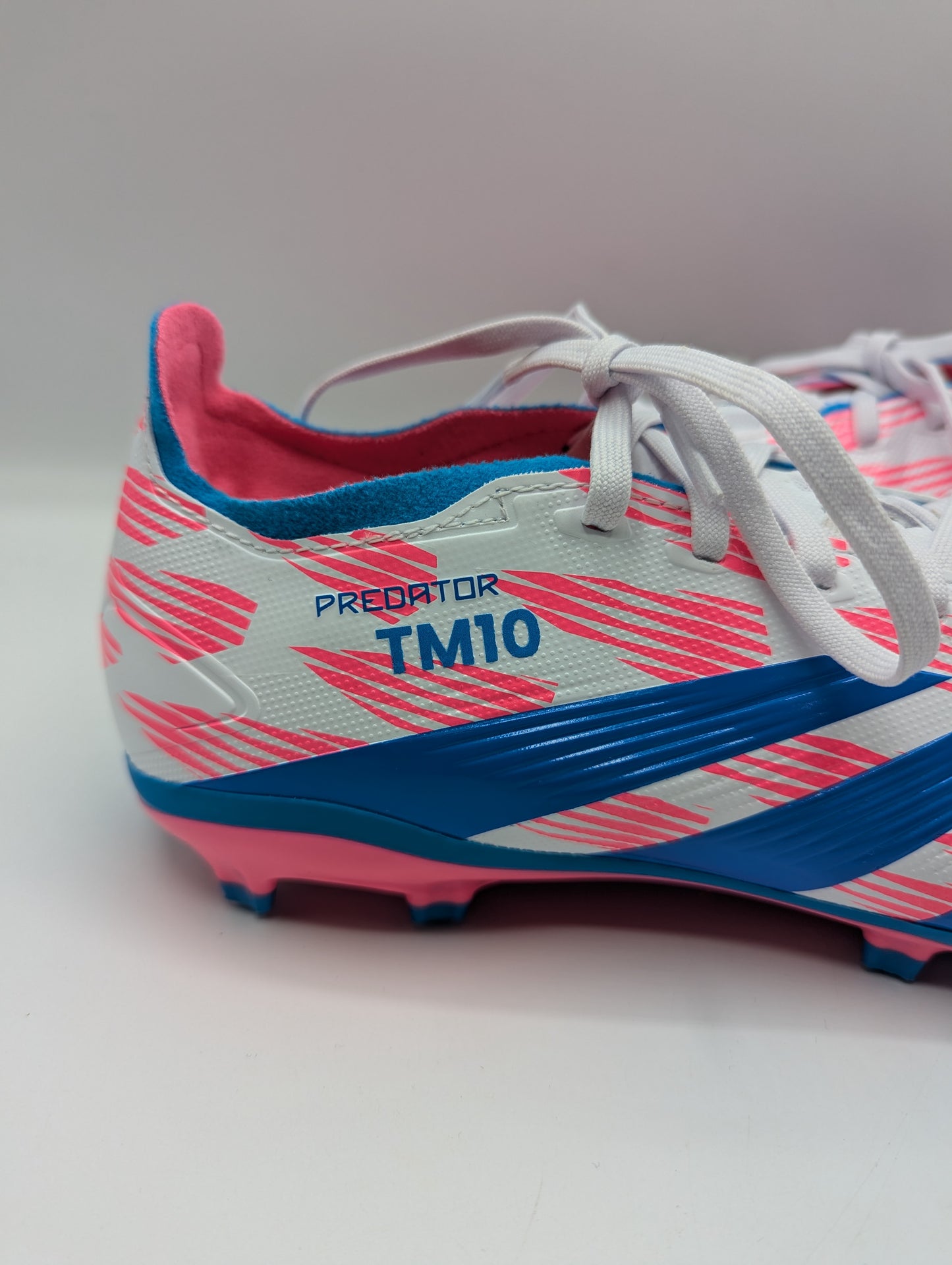 Adidas Predator 24 League Firm Ground Boots - Pink / Blue